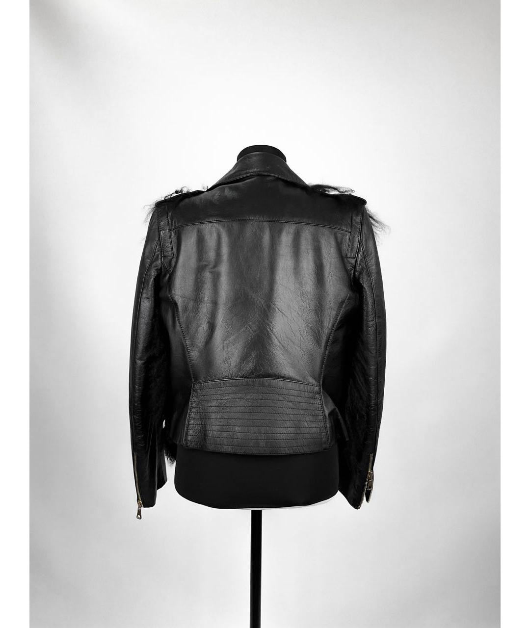 BOUTIQUE MOSCHINO Черная куртка, фото 4