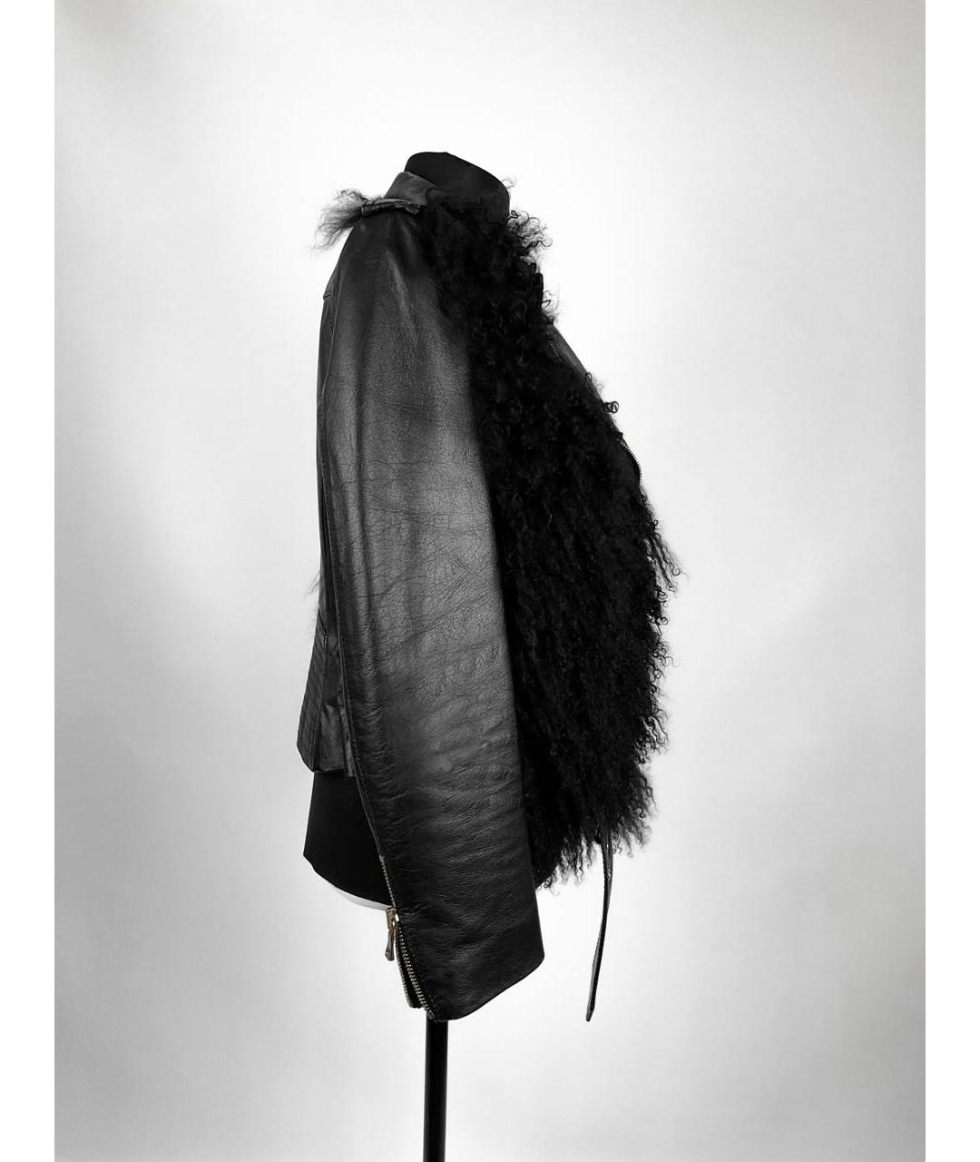 BOUTIQUE MOSCHINO Черная куртка, фото 2