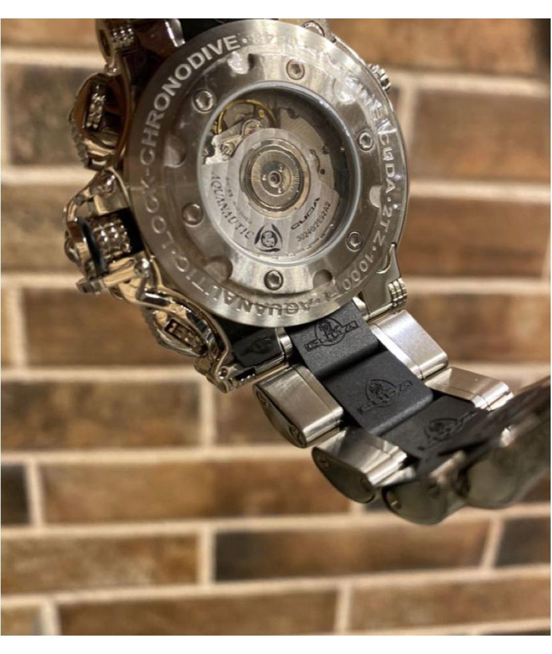 AQUANAUTIC Серебряные металлические часы, фото 3