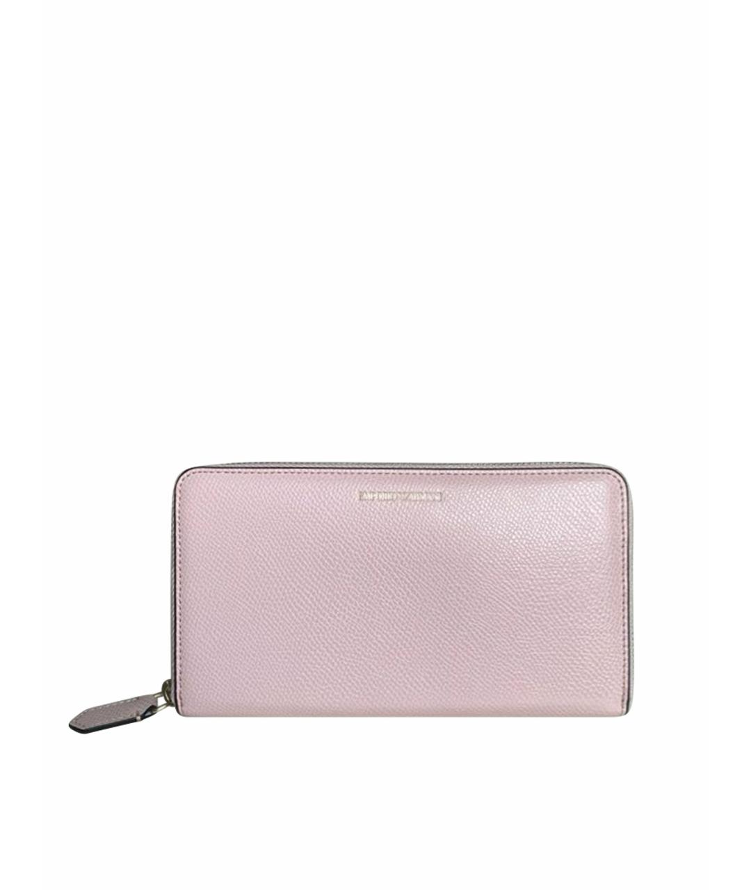 EMPORIO ARMANI Розовый кошелек, фото 1