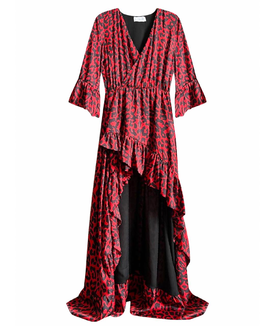 GAELLE BONHEUR Мульти полиэстеровое платье, фото 1