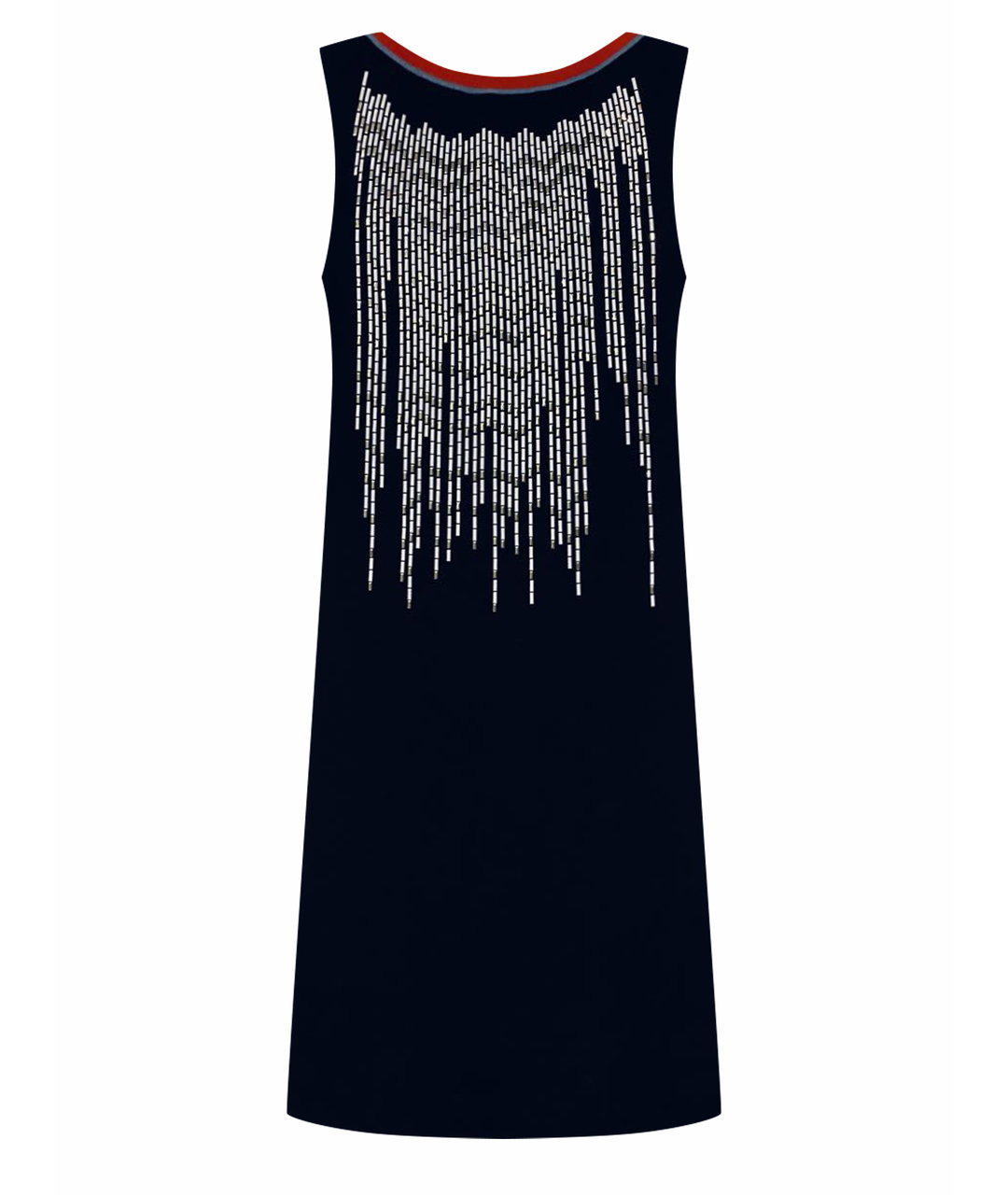 LOUIS VUITTON PRE-OWNED Черное кашемировое повседневное платье, фото 1