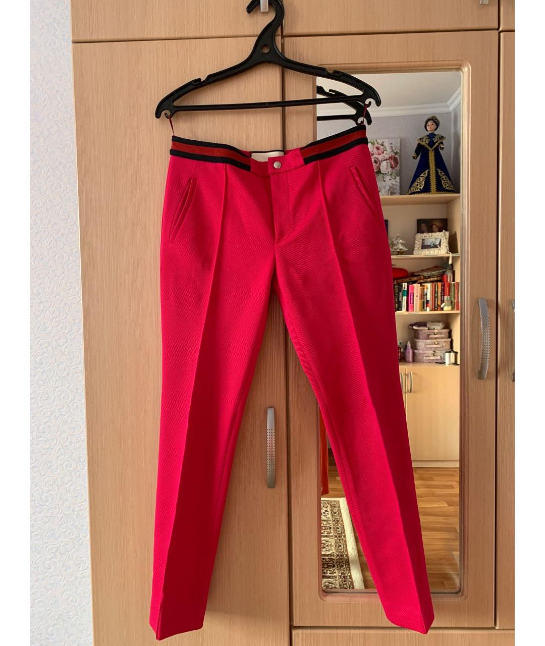 GUCCI Розовые брюки узкие, фото 6
