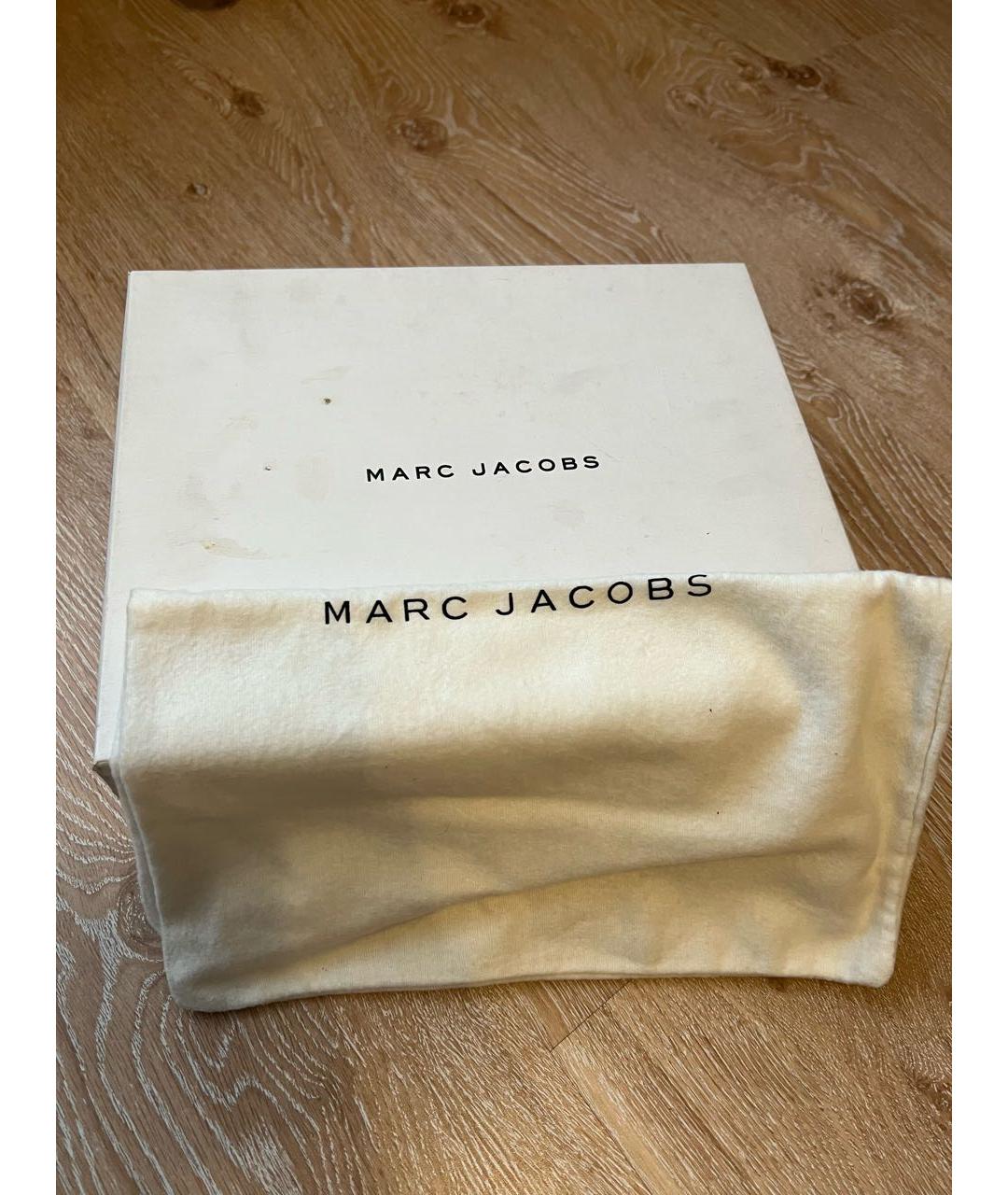 MARC JACOBS Коричневые кожаные босоножки, фото 8