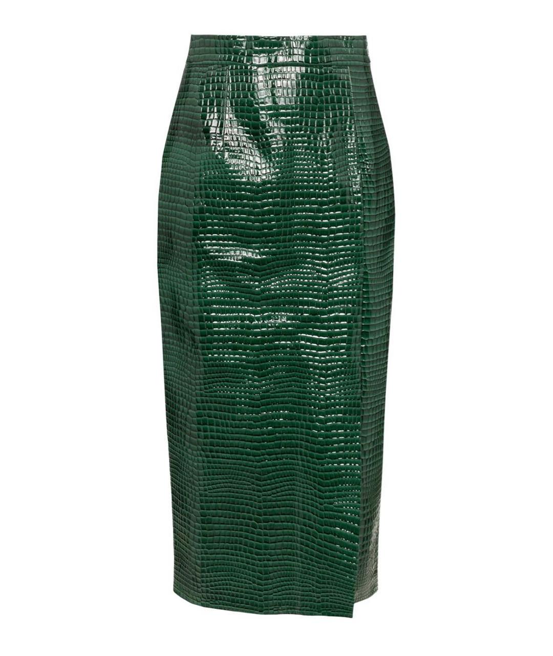 ALEKSANDRE AKHALKATSISHVILI Зеленая юбка макси, фото 1