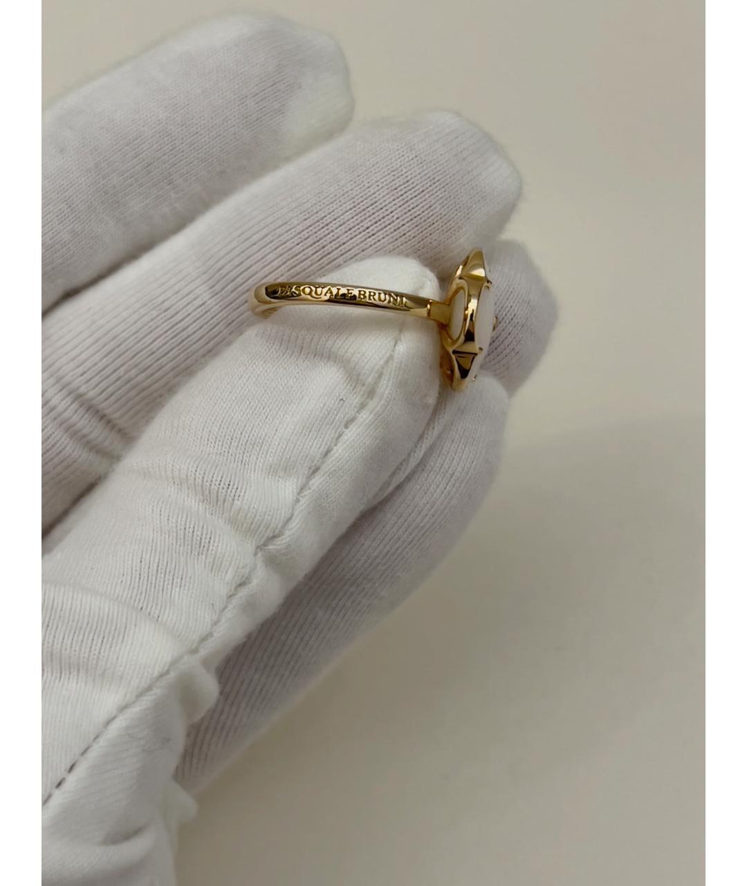 PASQUALE BRUNI Белое кольцо из желтого золота, фото 7
