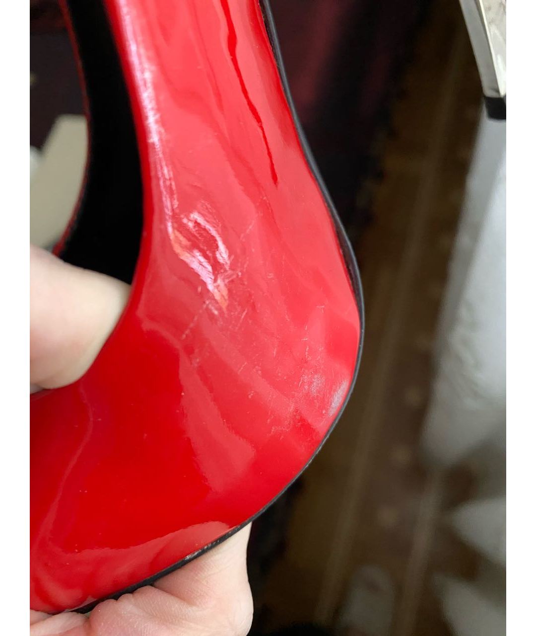 GIUSEPPE ZANOTTI DESIGN Красные туфли из лакированной кожи, фото 6