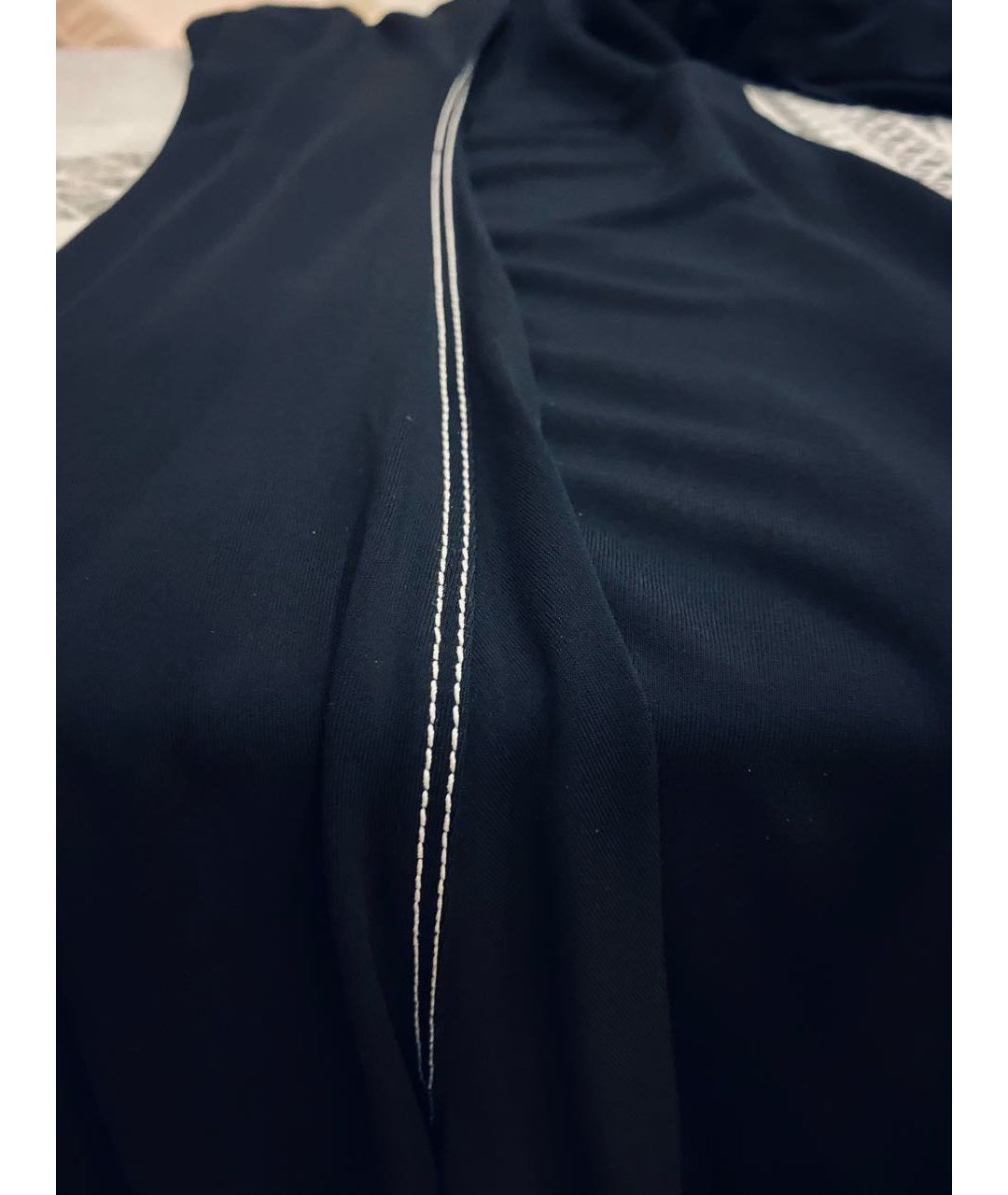 LOUIS VUITTON PRE-OWNED Черное полиэстеровое повседневное платье, фото 5