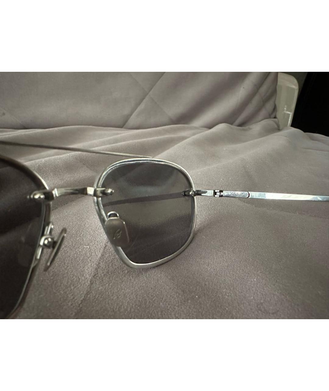 BRIONI Серые пластиковые солнцезащитные очки, фото 6