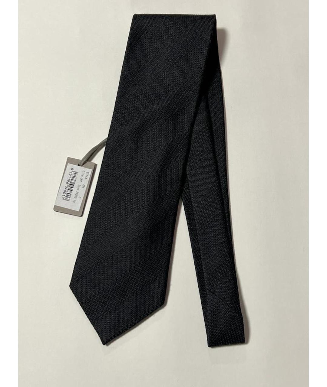 TOM FORD Черный галстук, фото 5