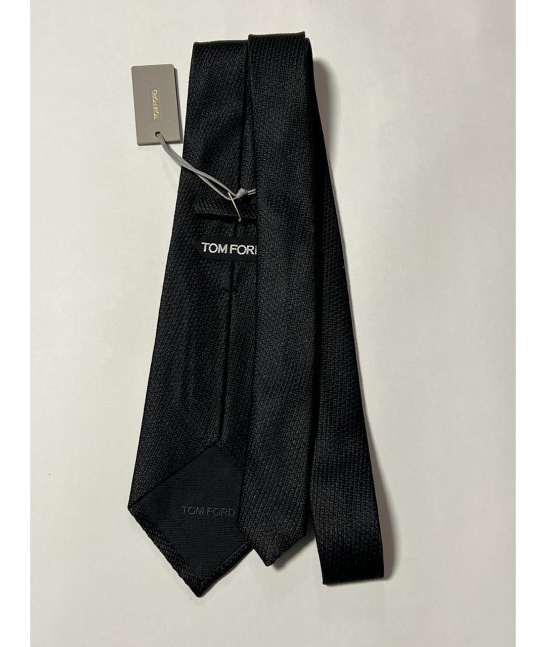 TOM FORD Черный галстук, фото 2
