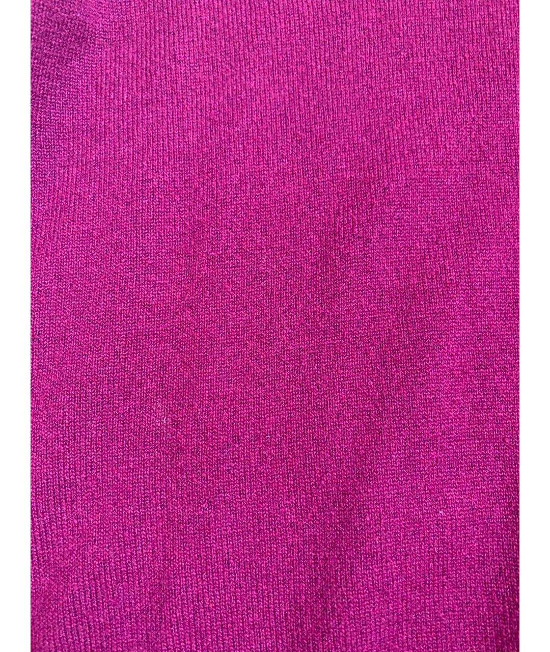 HACKETT Фиолетовый шерстяной джемпер / свитер, фото 3