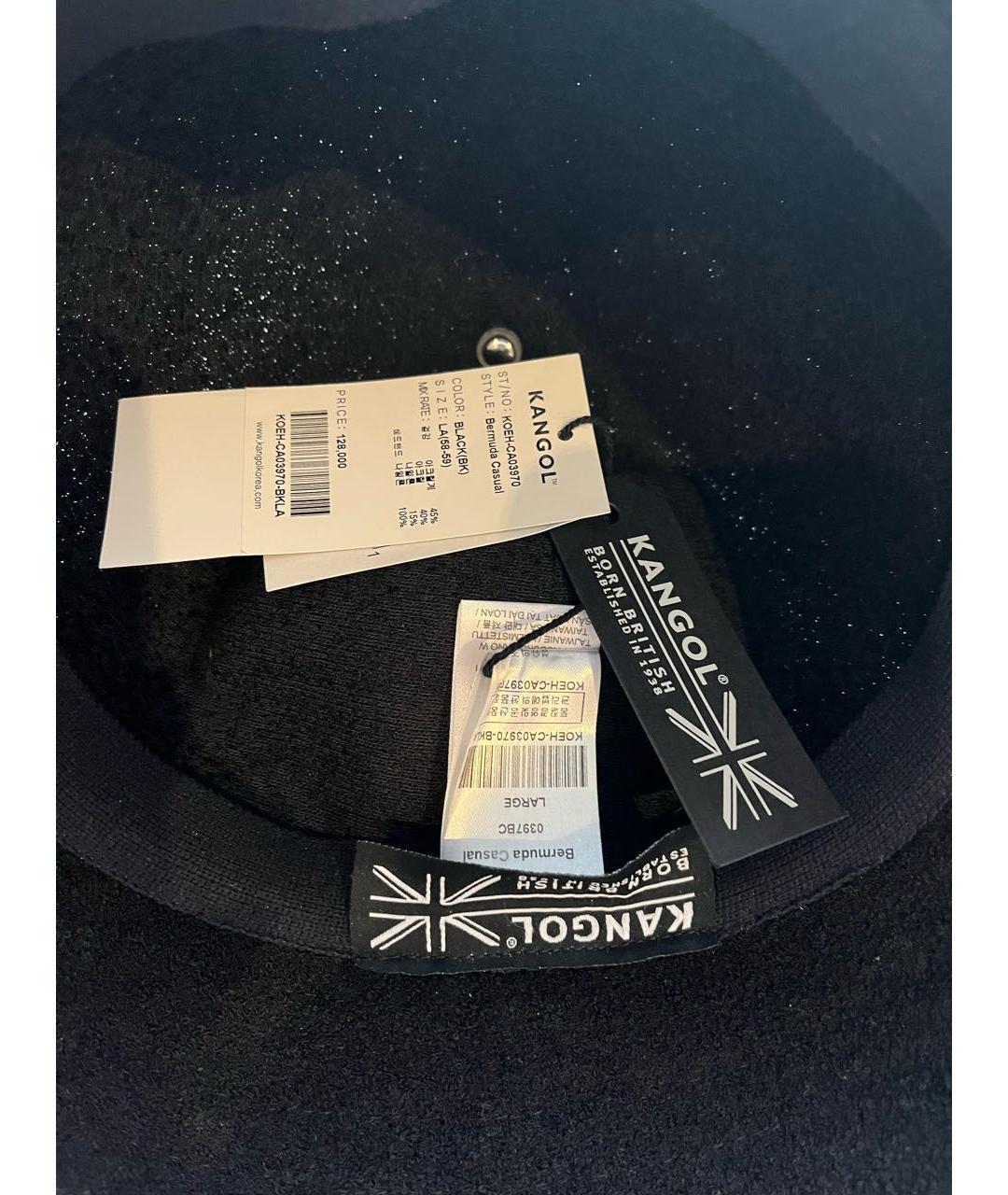Kangol Черная панама, фото 2