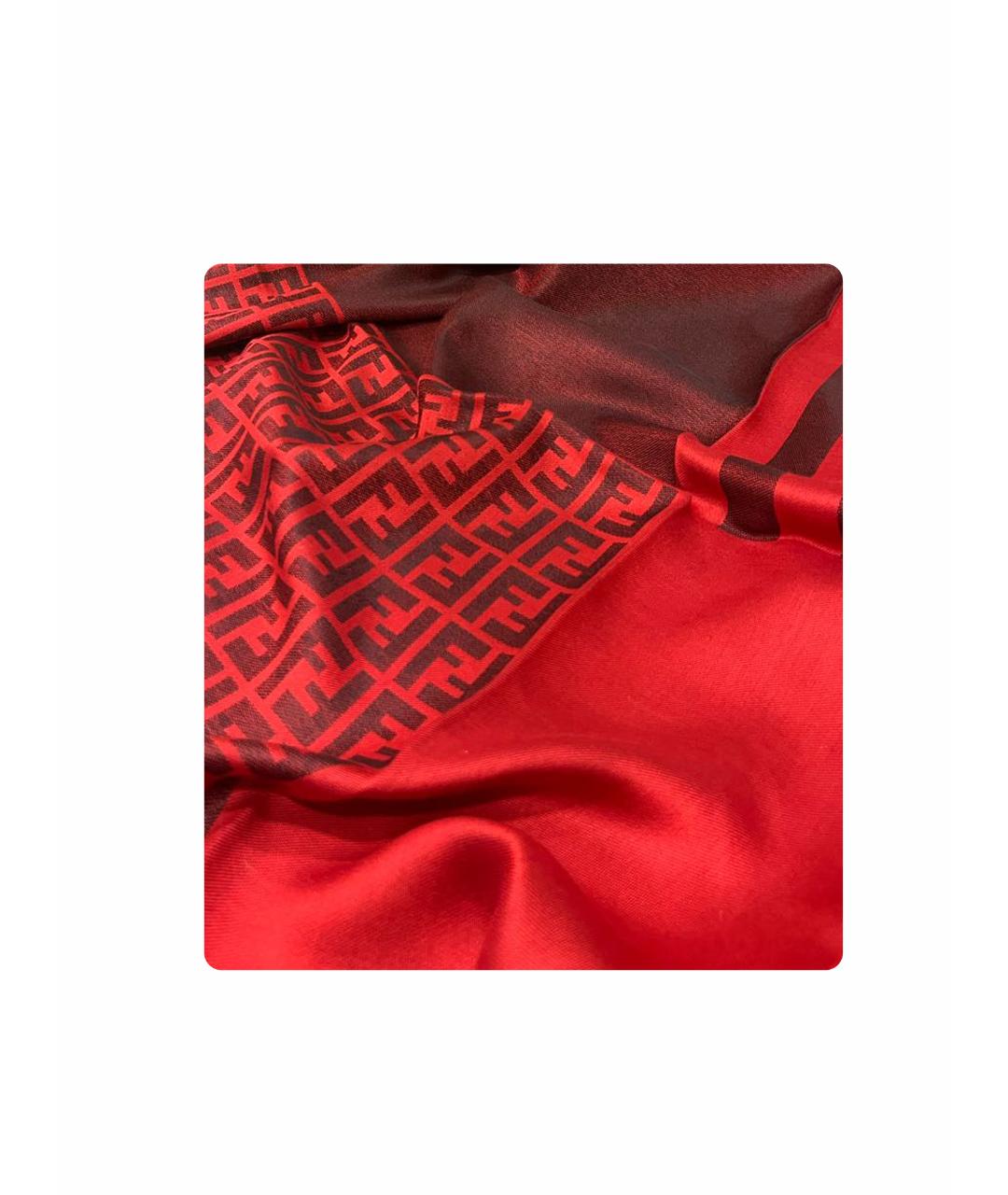 FENDI Красный платок, фото 1