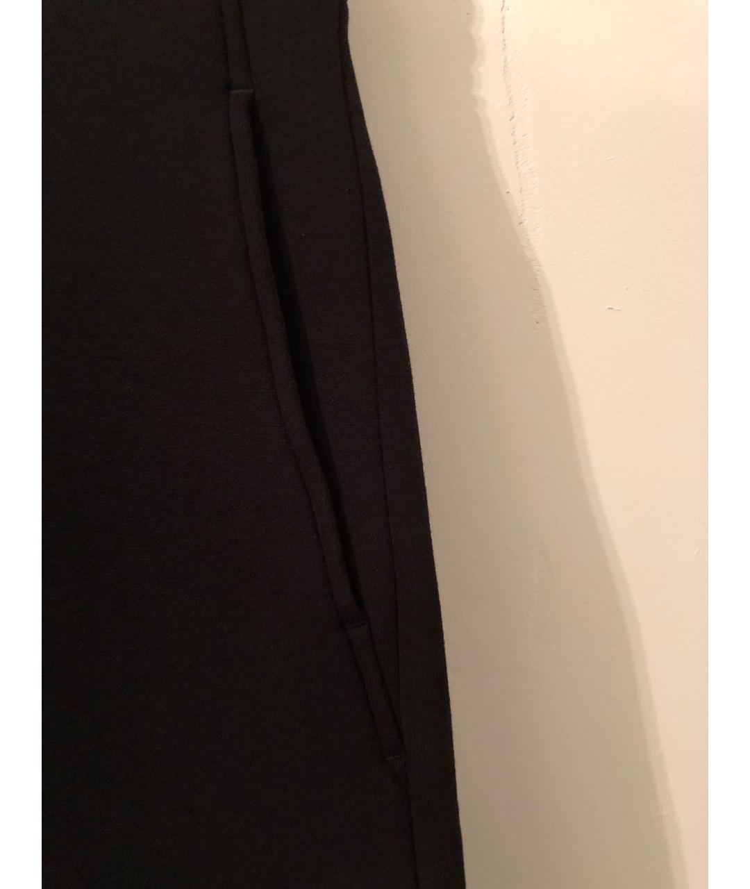 NEIL BARRETT Черные вискозные шорты, фото 5