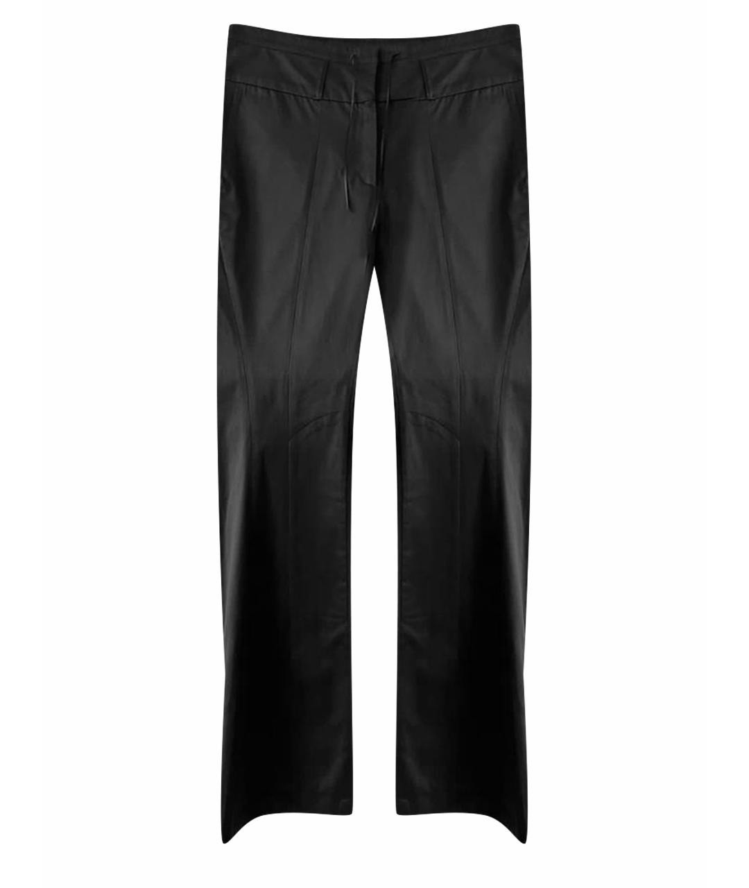 SHARON WAUCHOB Черные прямые брюки, фото 1