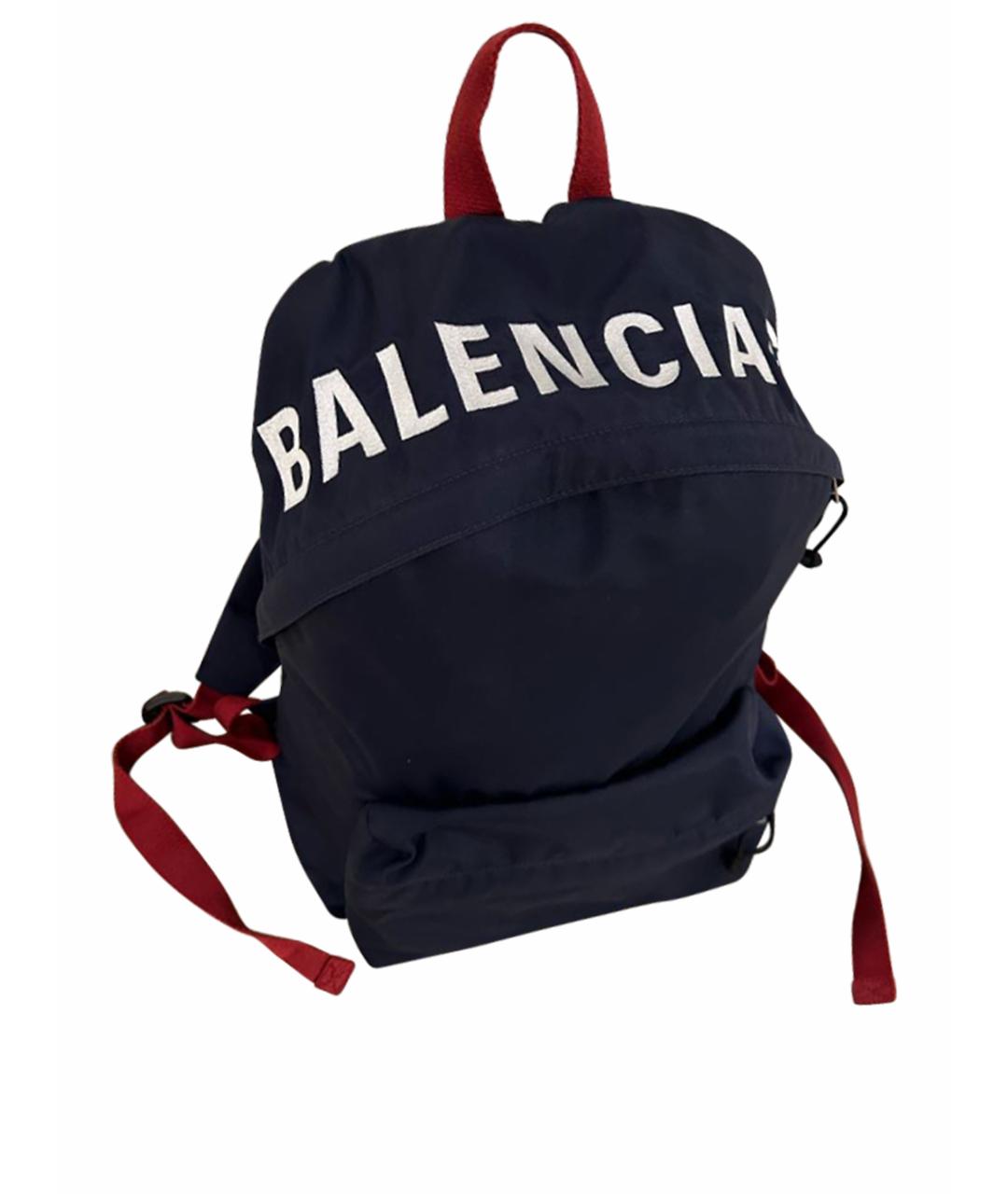 BALENCIAGA Темно-синий рюкзак, фото 1