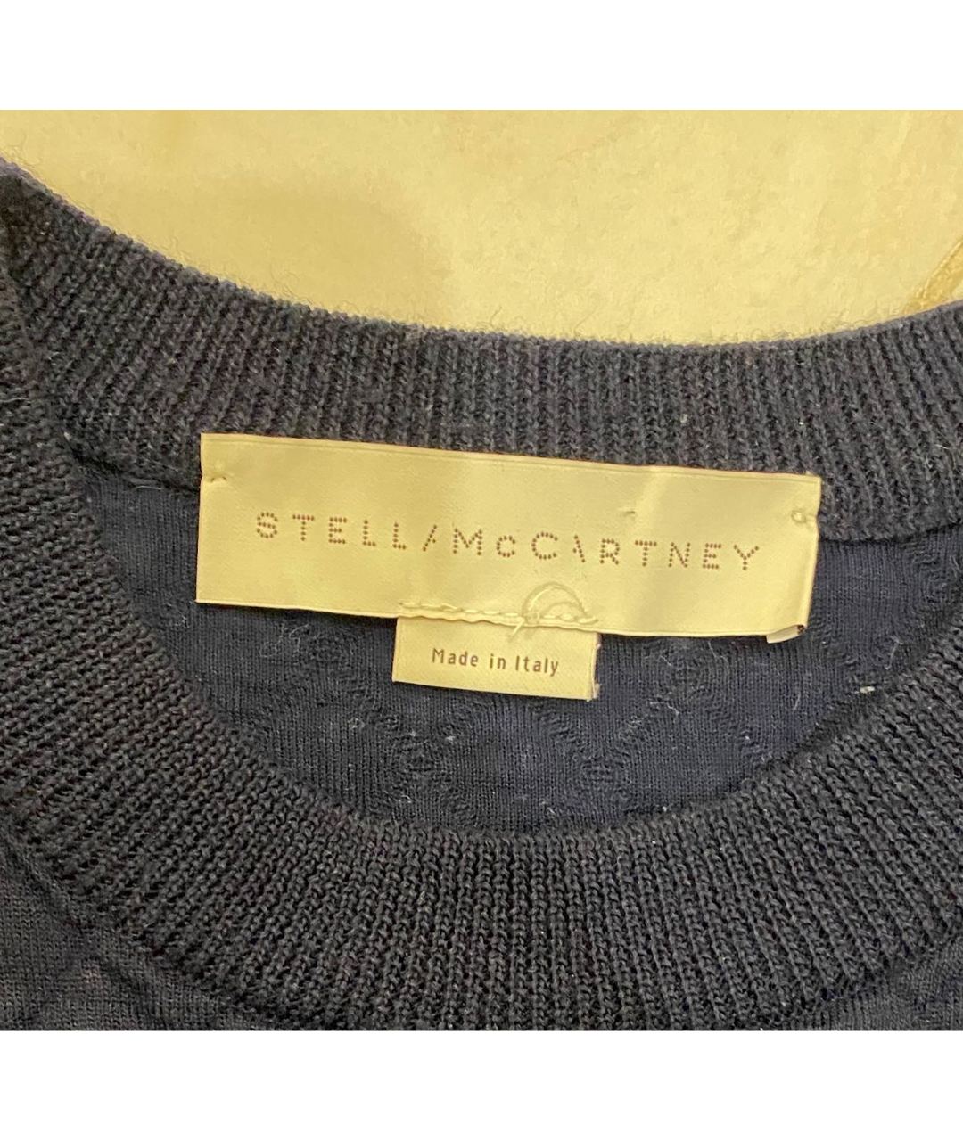 STELLA MCCARTNEY Синий хлопковый джемпер / свитер, фото 3