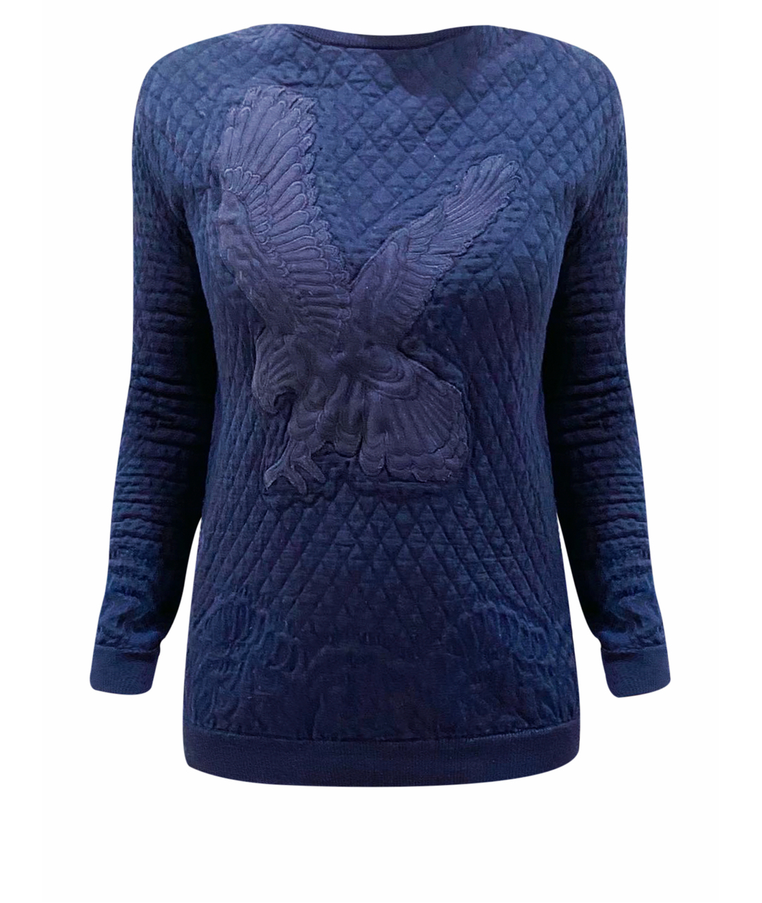 STELLA MCCARTNEY Синий хлопковый джемпер / свитер, фото 1