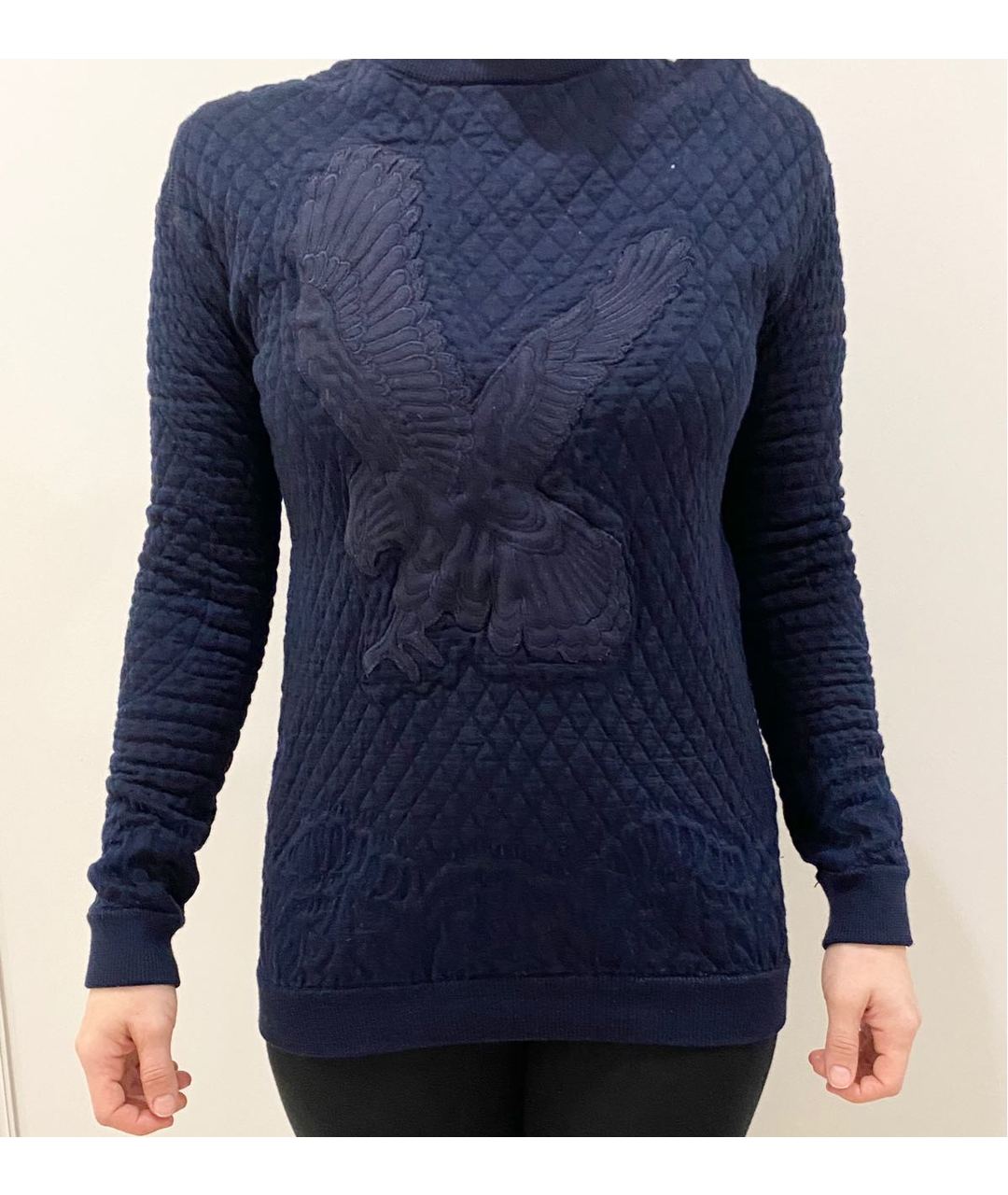 STELLA MCCARTNEY Синий хлопковый джемпер / свитер, фото 5