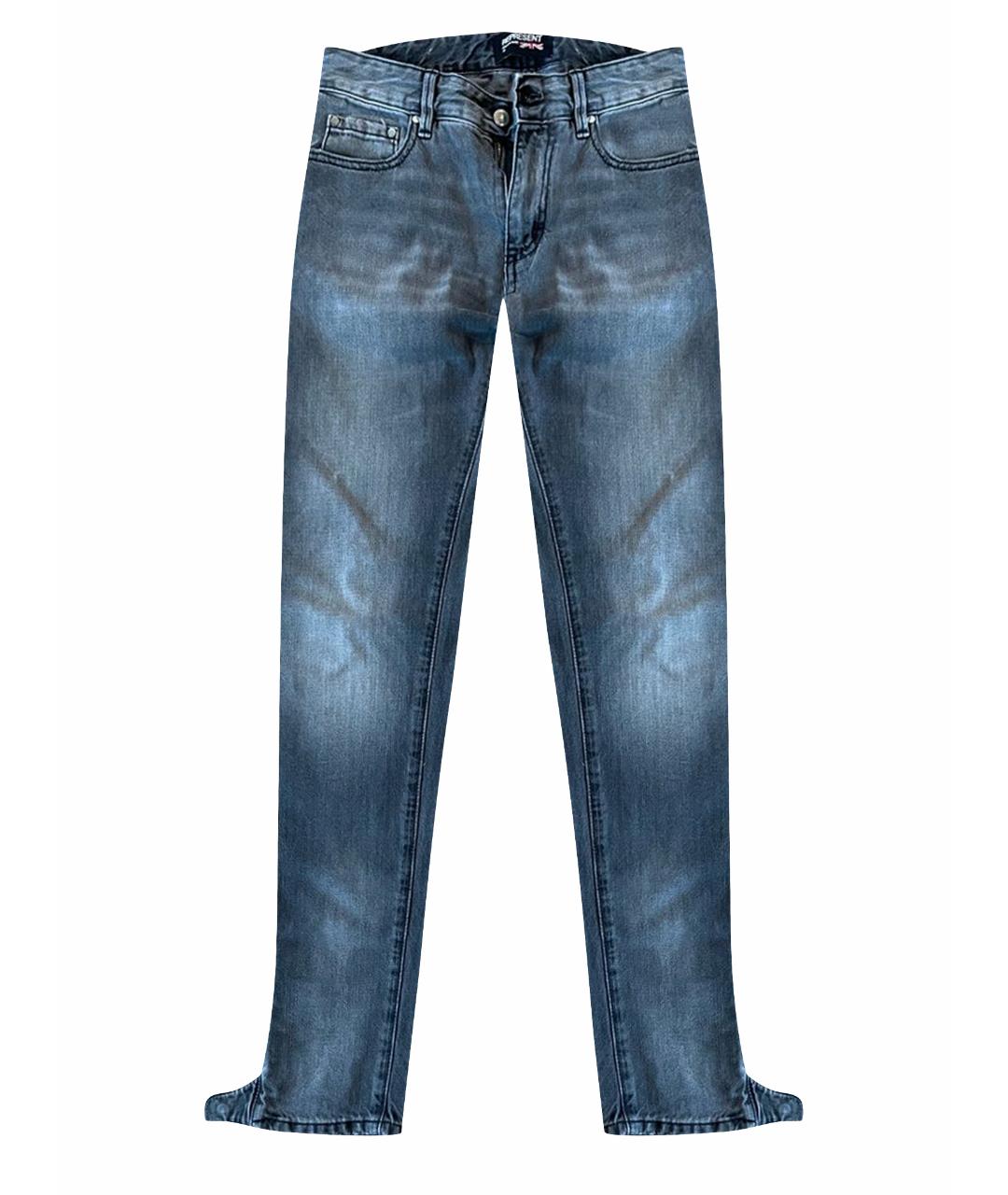 REPRESENT Серые хлопковые джинсы скинни, фото 1