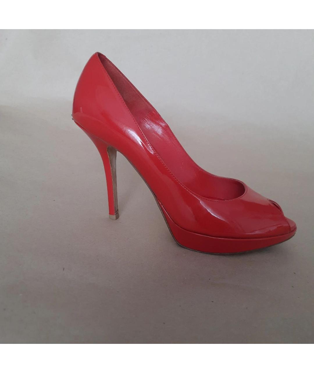 CHRISTIAN DIOR PRE-OWNED Красные туфли из лакированной кожи, фото 9