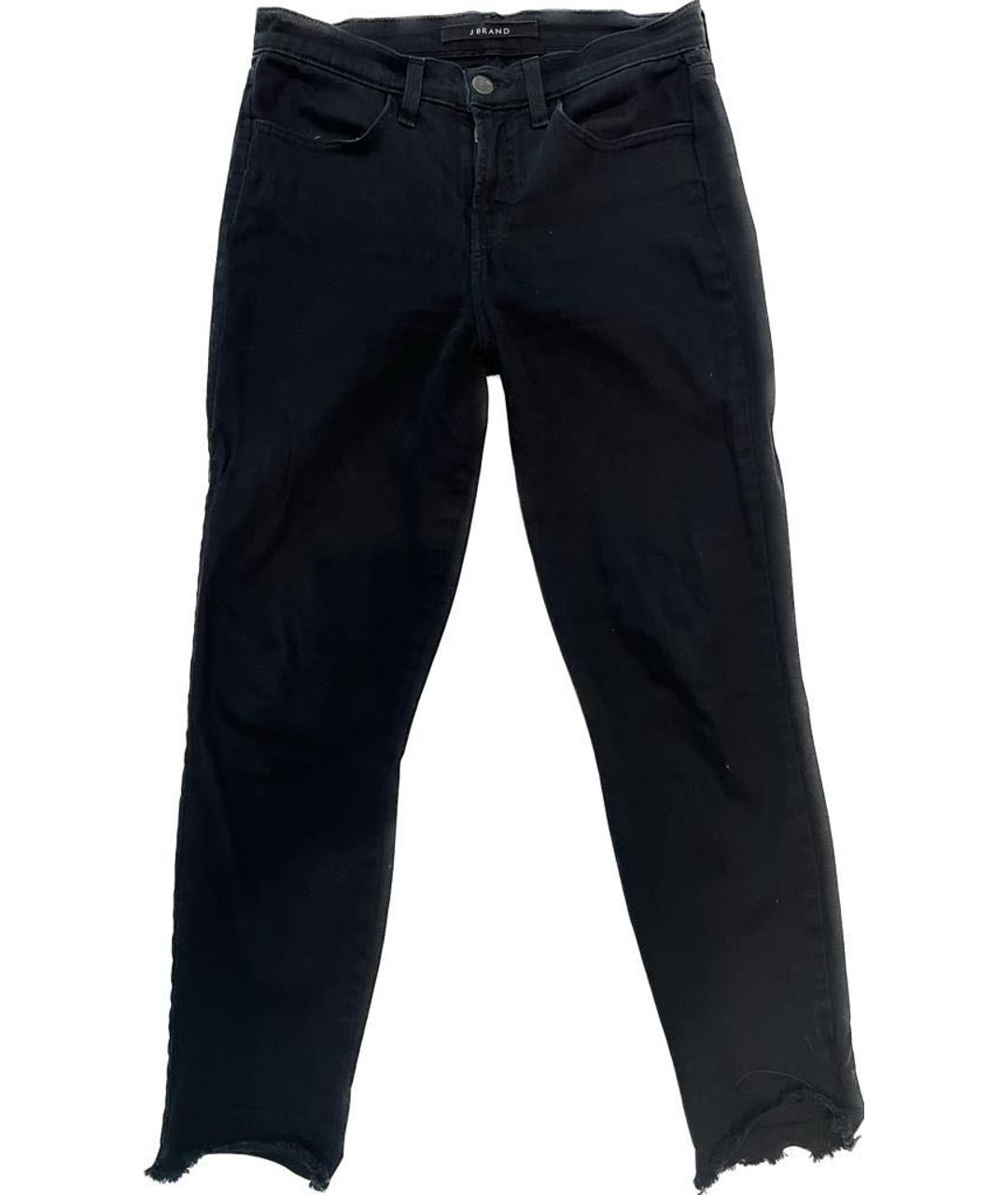 JBRAND Черные хлопковые джинсы слим, фото 1