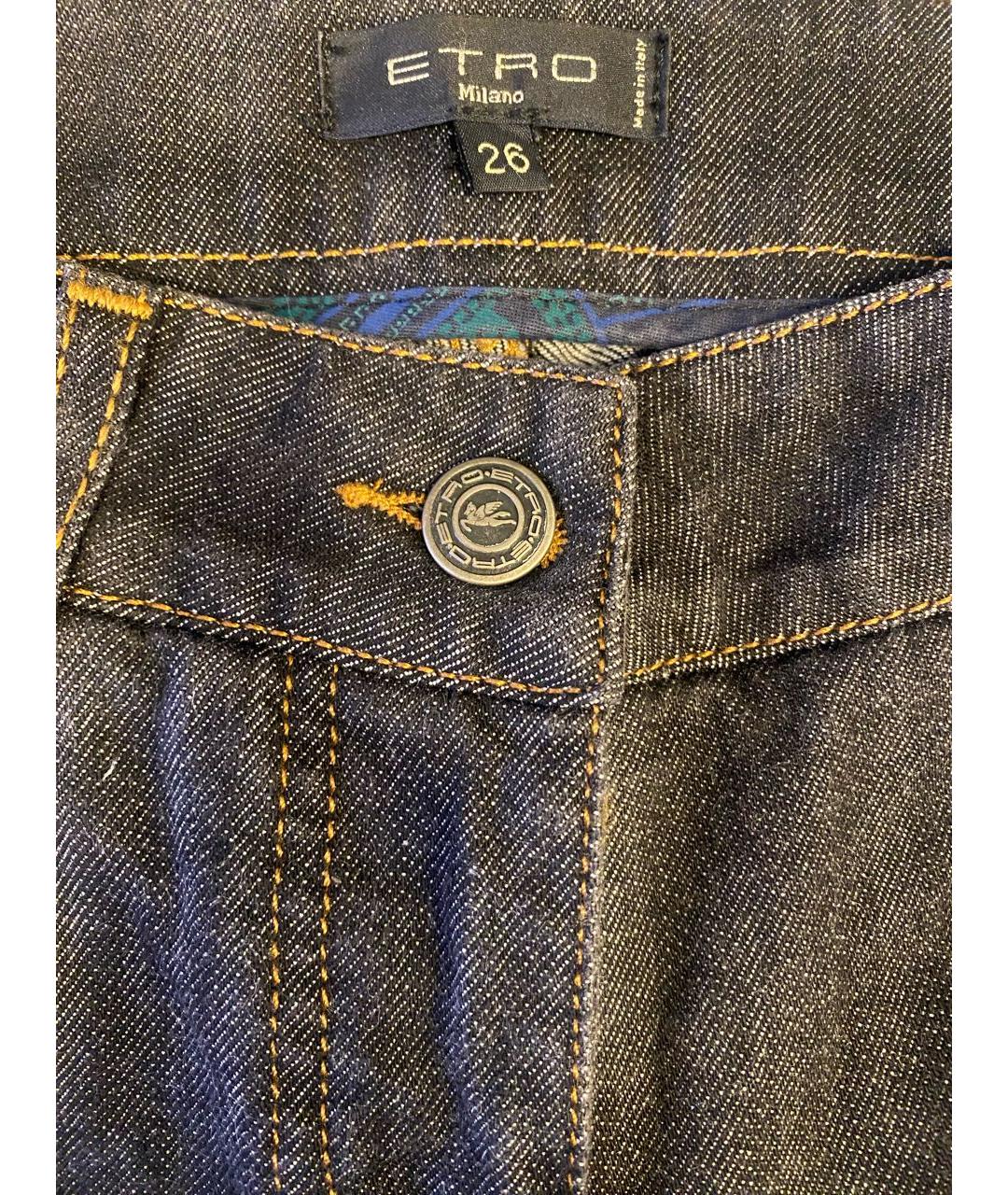 ETRO Черные прямые джинсы, фото 6