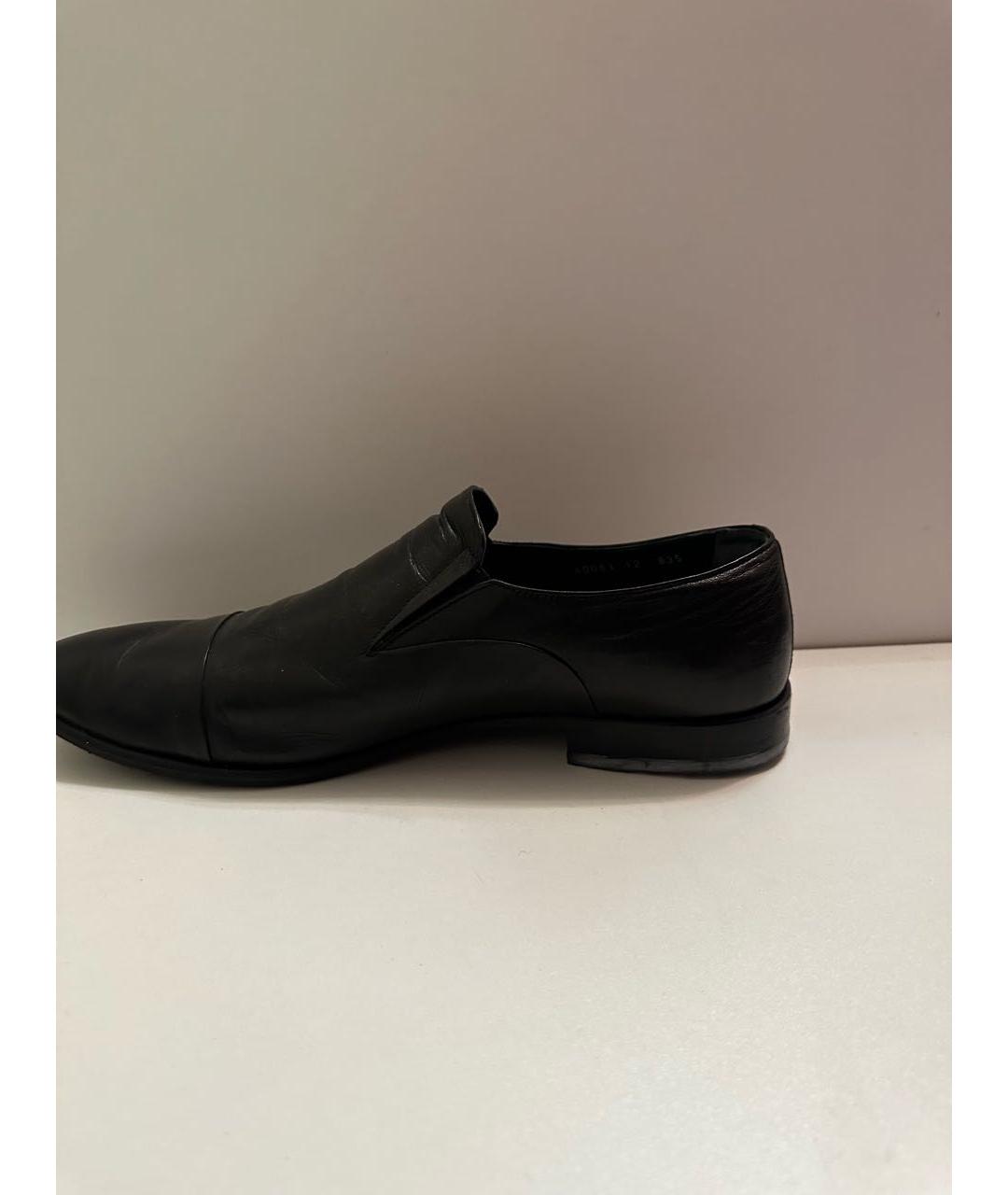 ALDO BRUE Черные кожаные туфли, фото 7