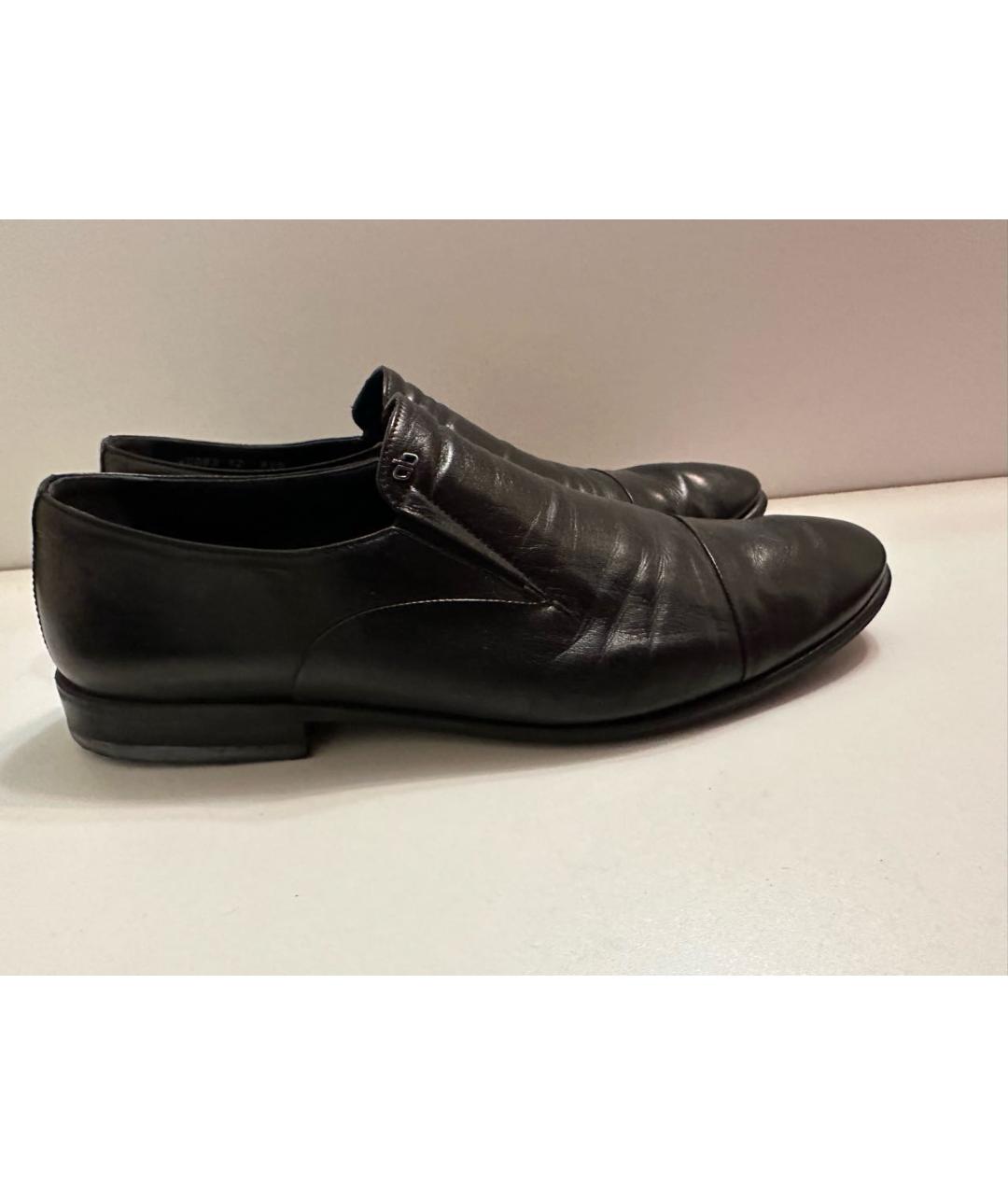 ALDO BRUE Черные кожаные туфли, фото 8