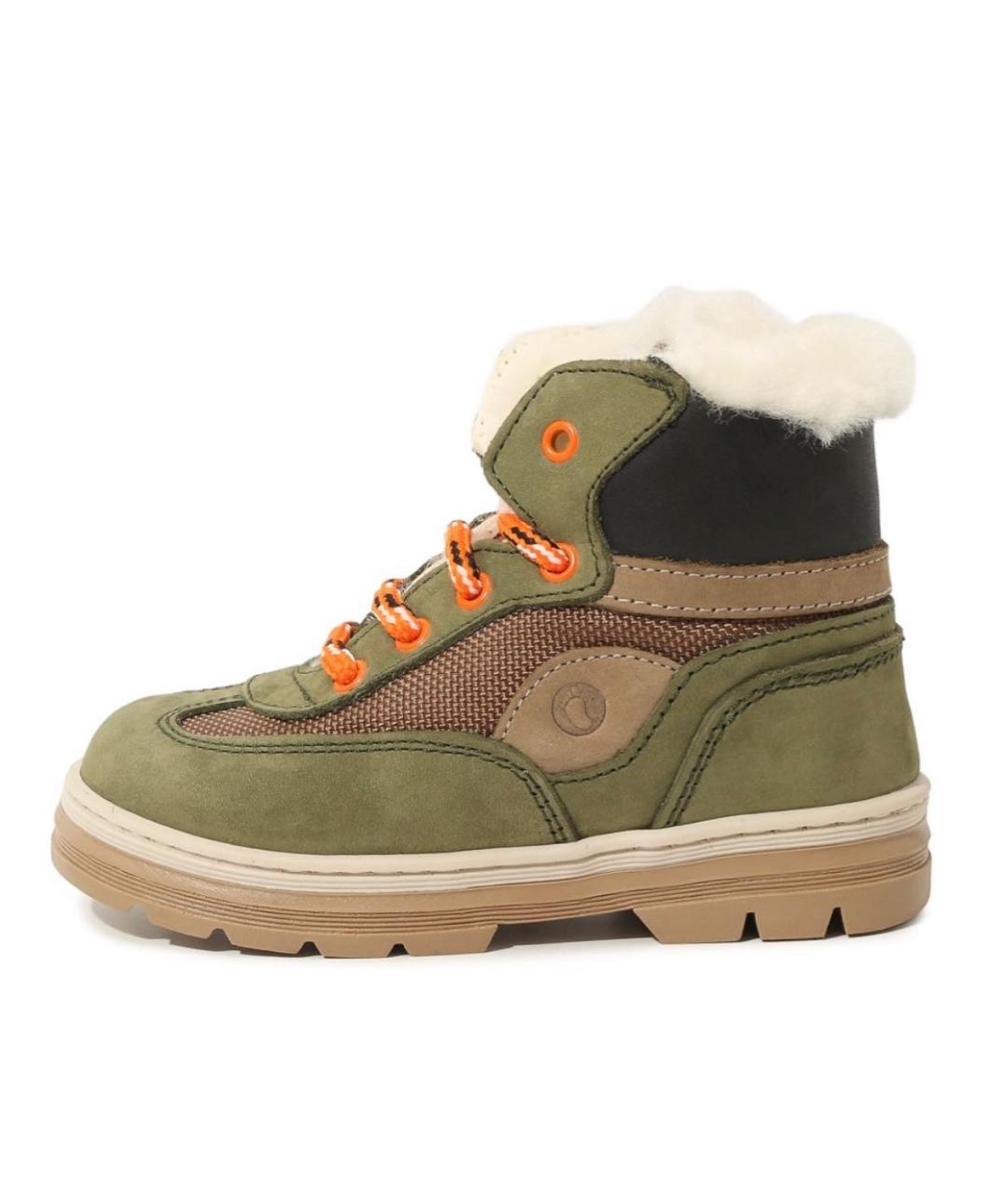 WALKEY Зеленые замшевые ботинки, фото 9