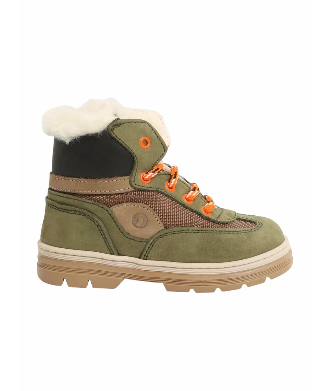 WALKEY Зеленые замшевые ботинки, фото 1