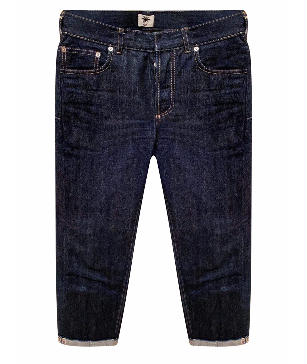 CHRISTIAN DIOR PRE-OWNED Темно-синие прямые джинсы, фото 1