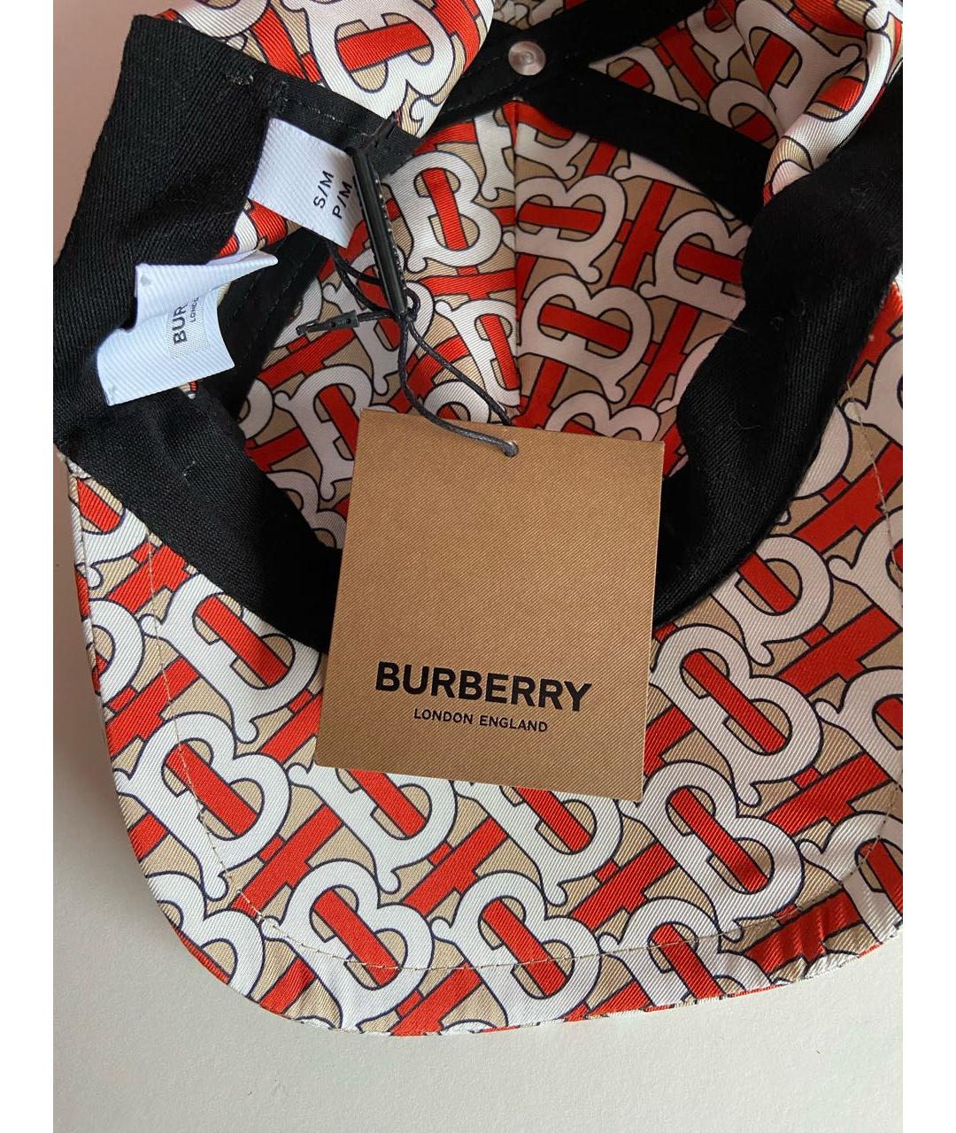 BURBERRY Мульти кепка, фото 6