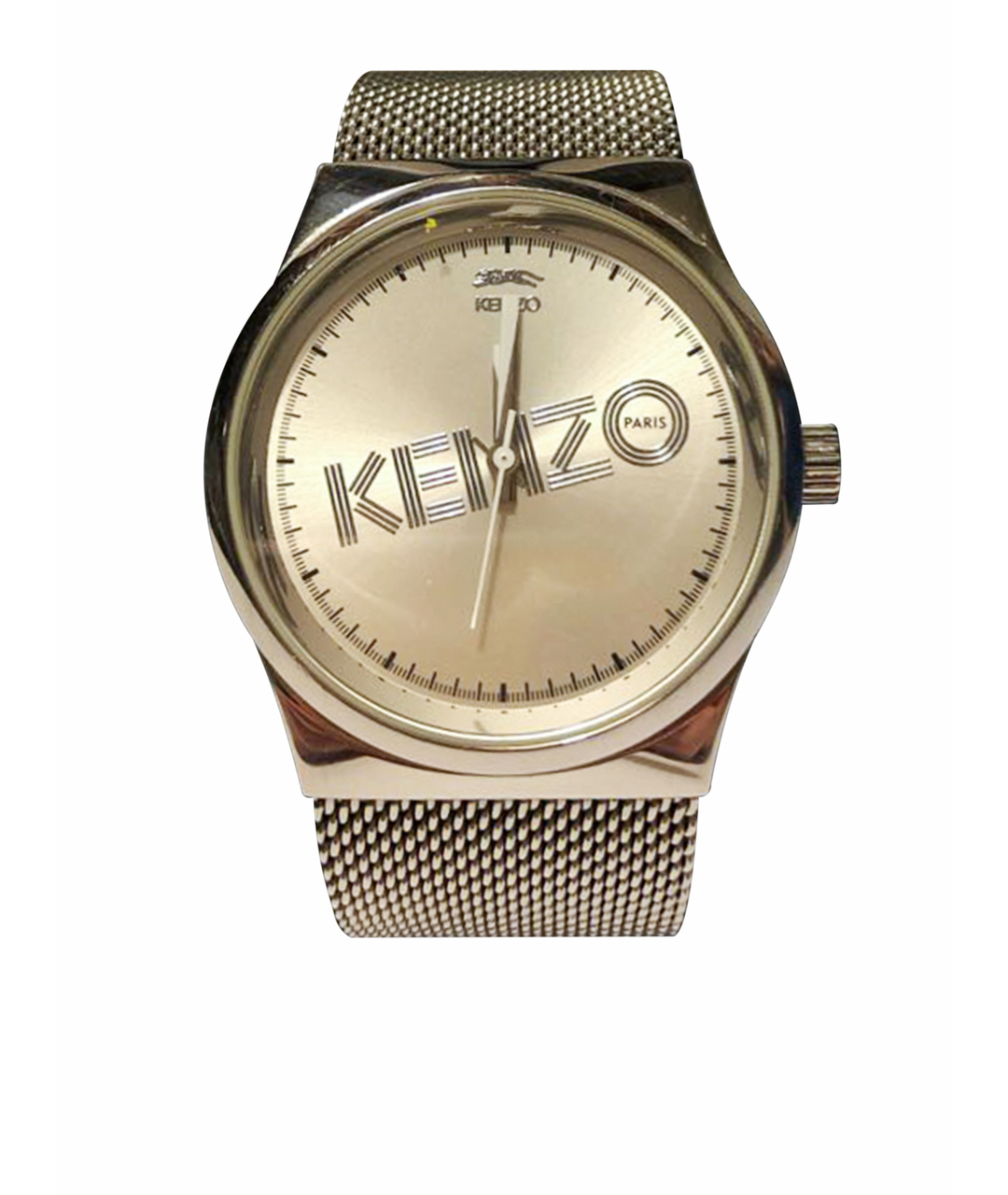 KENZO Серебряные стальные часы, фото 1