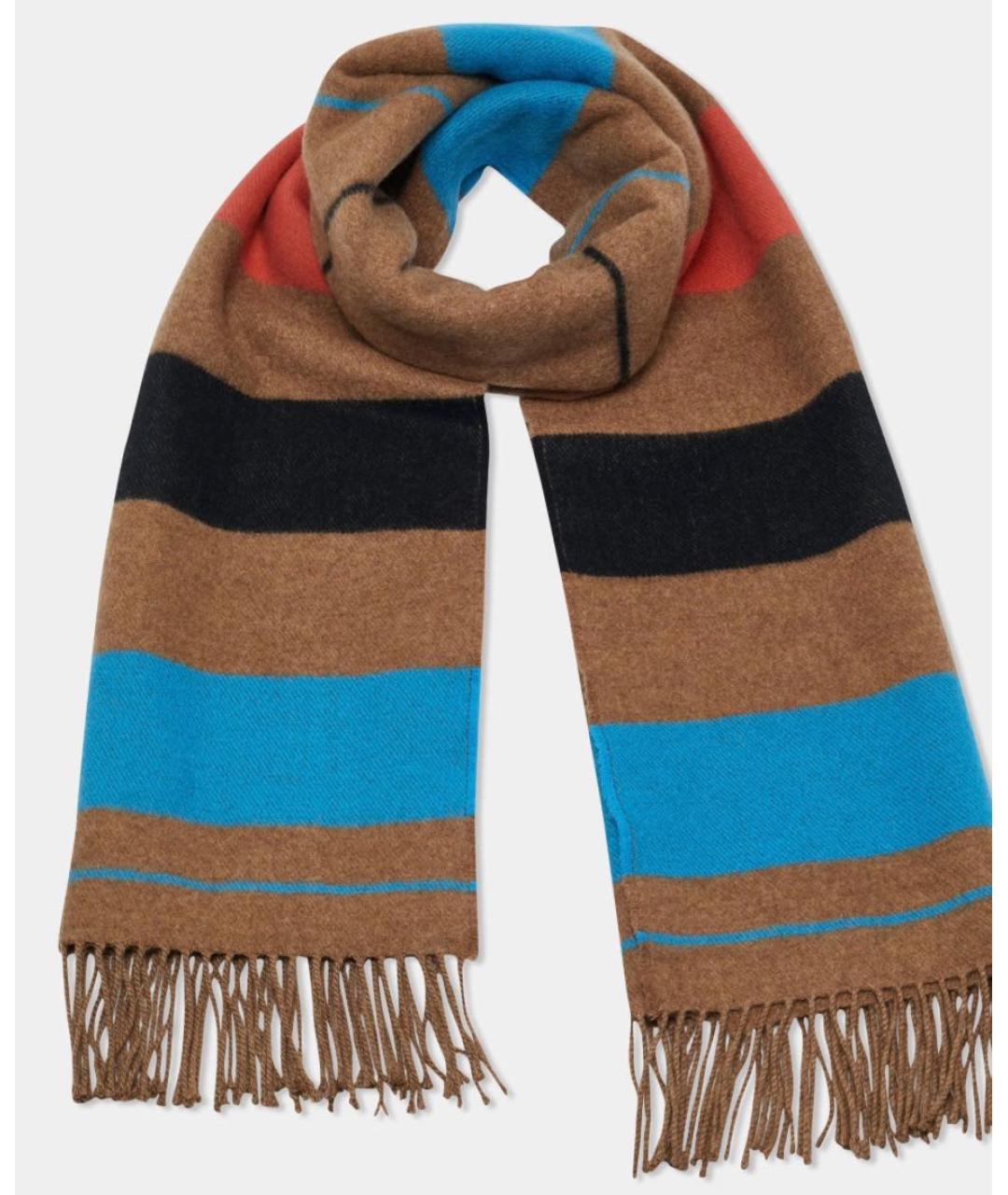 HERMES Мульти кашемировый шарф, фото 6