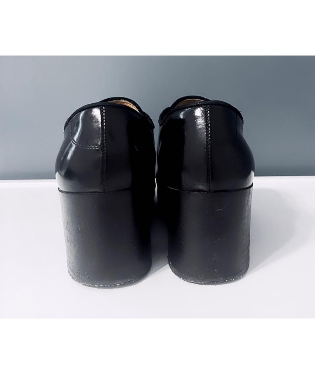 ACNE STUDIOS Черные кожаные ботинки, фото 5