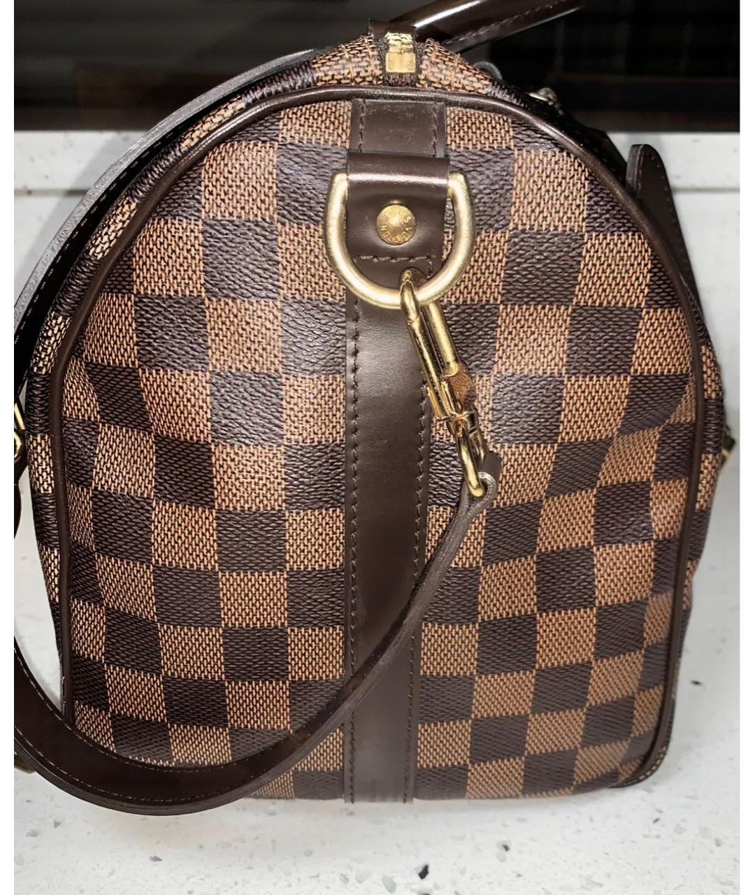 LOUIS VUITTON Коричневая сумка через плечо, фото 4