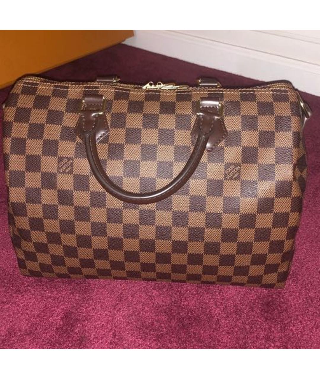 LOUIS VUITTON Коричневая сумка через плечо, фото 9