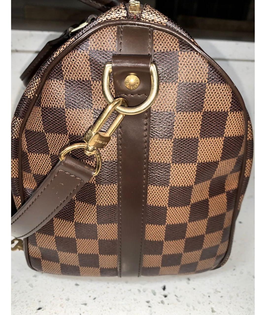 LOUIS VUITTON Коричневая сумка через плечо, фото 3