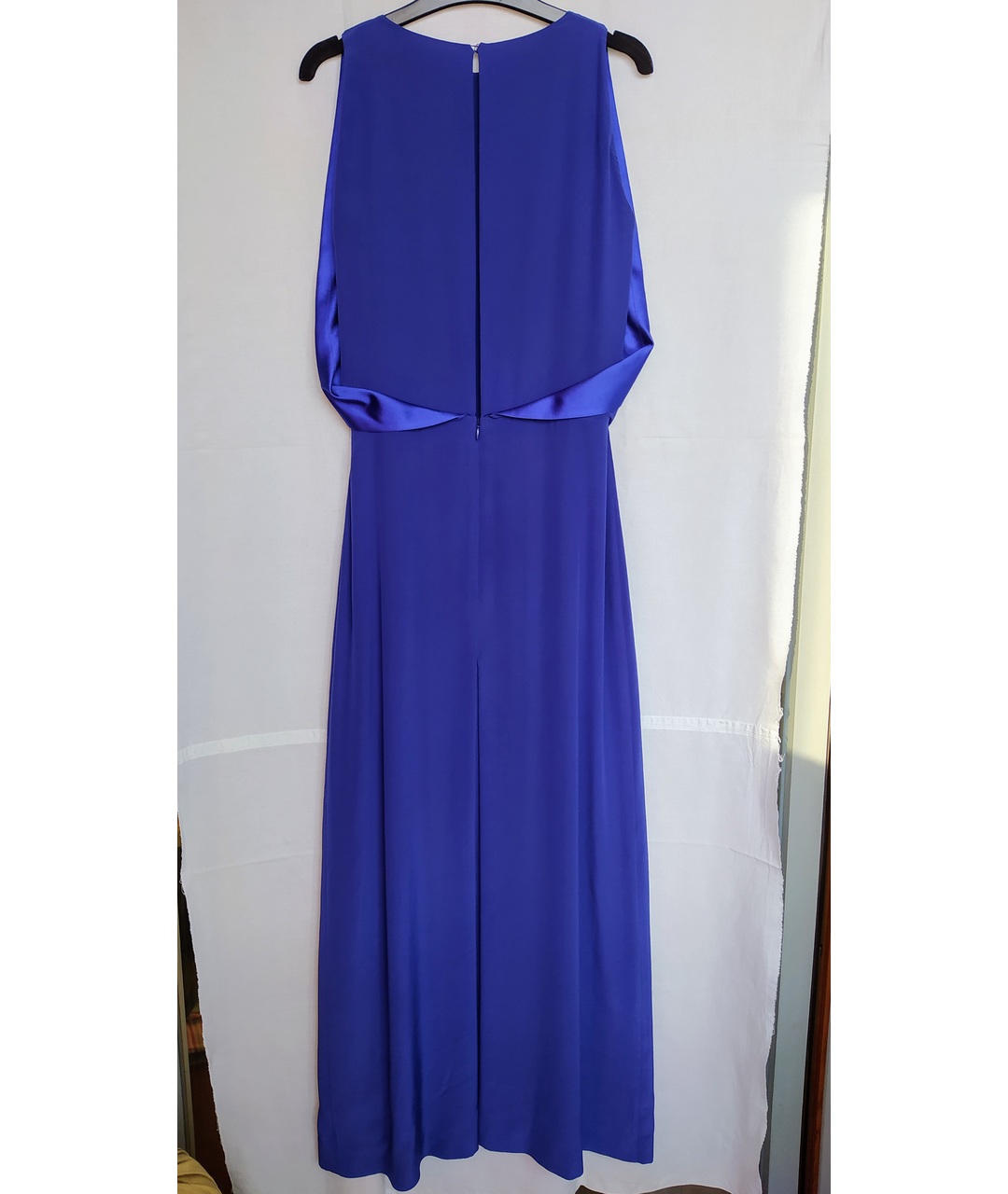 MAISON MARGIELA Синее шелковое вечернее платье, фото 2