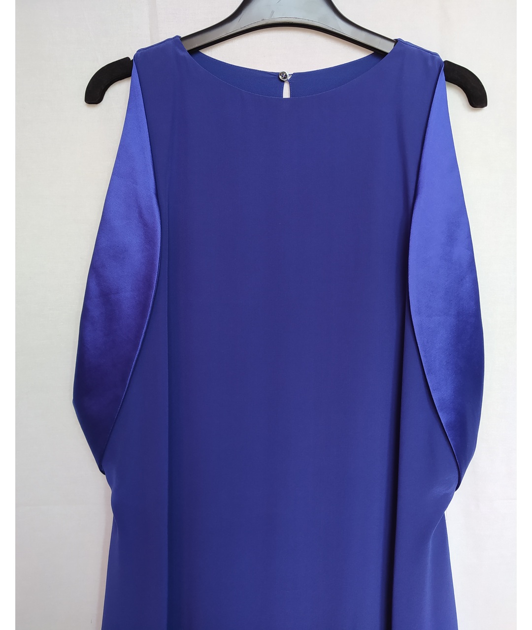 MAISON MARGIELA Синее шелковое вечернее платье, фото 4