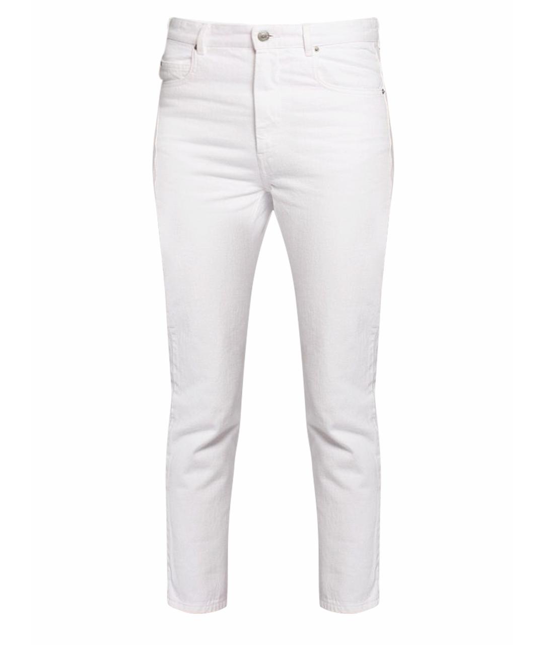 ISABEL MARANT ETOILE Белые джинсы слим, фото 1