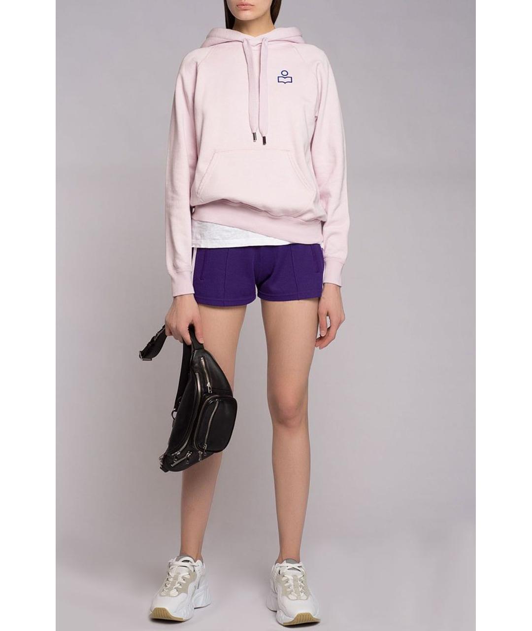 ISABEL MARANT ETOILE Фиолетовые спортивные брюки и шорты, фото 2