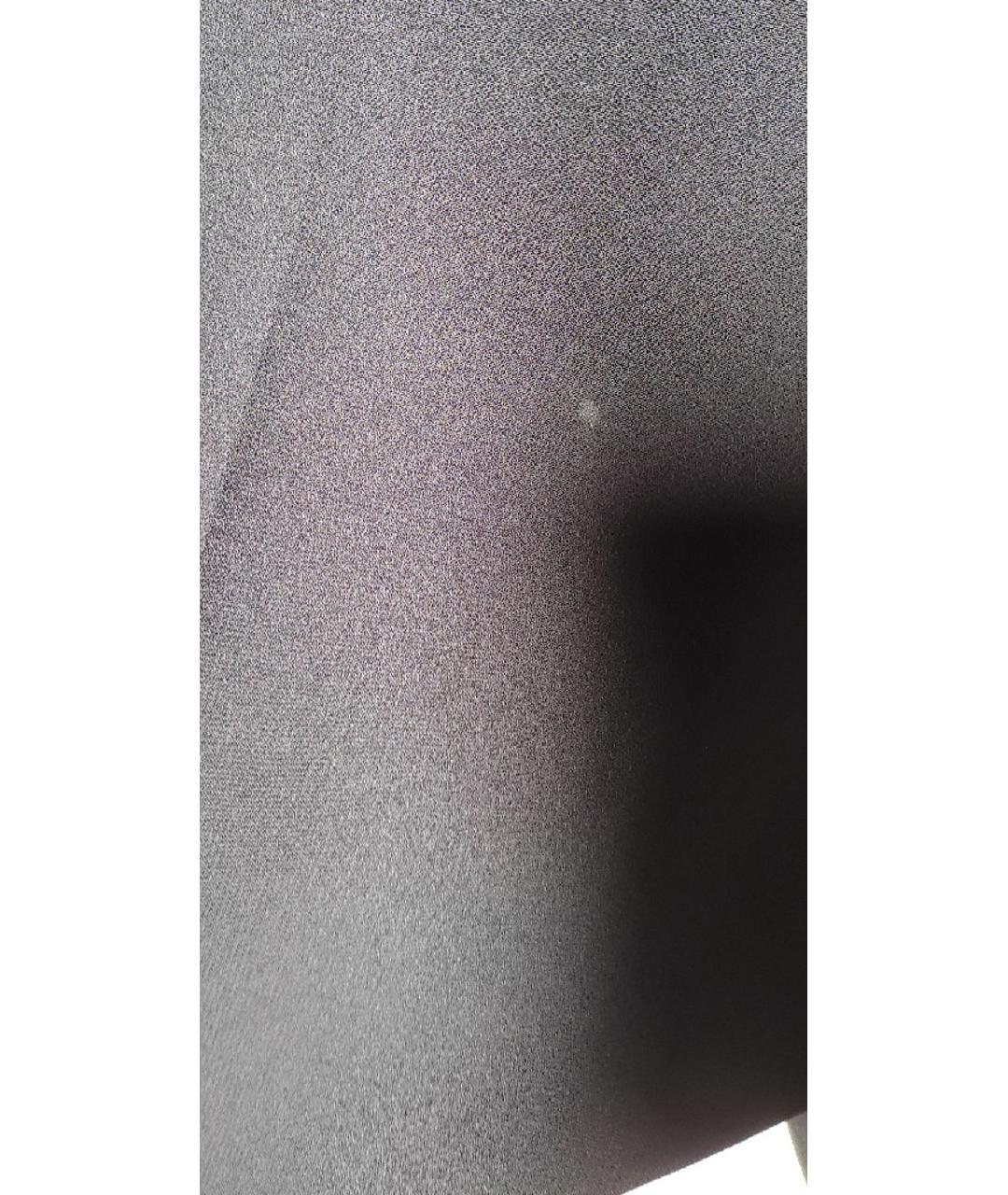 CHLOE Черные ацетатные прямые брюки, фото 3