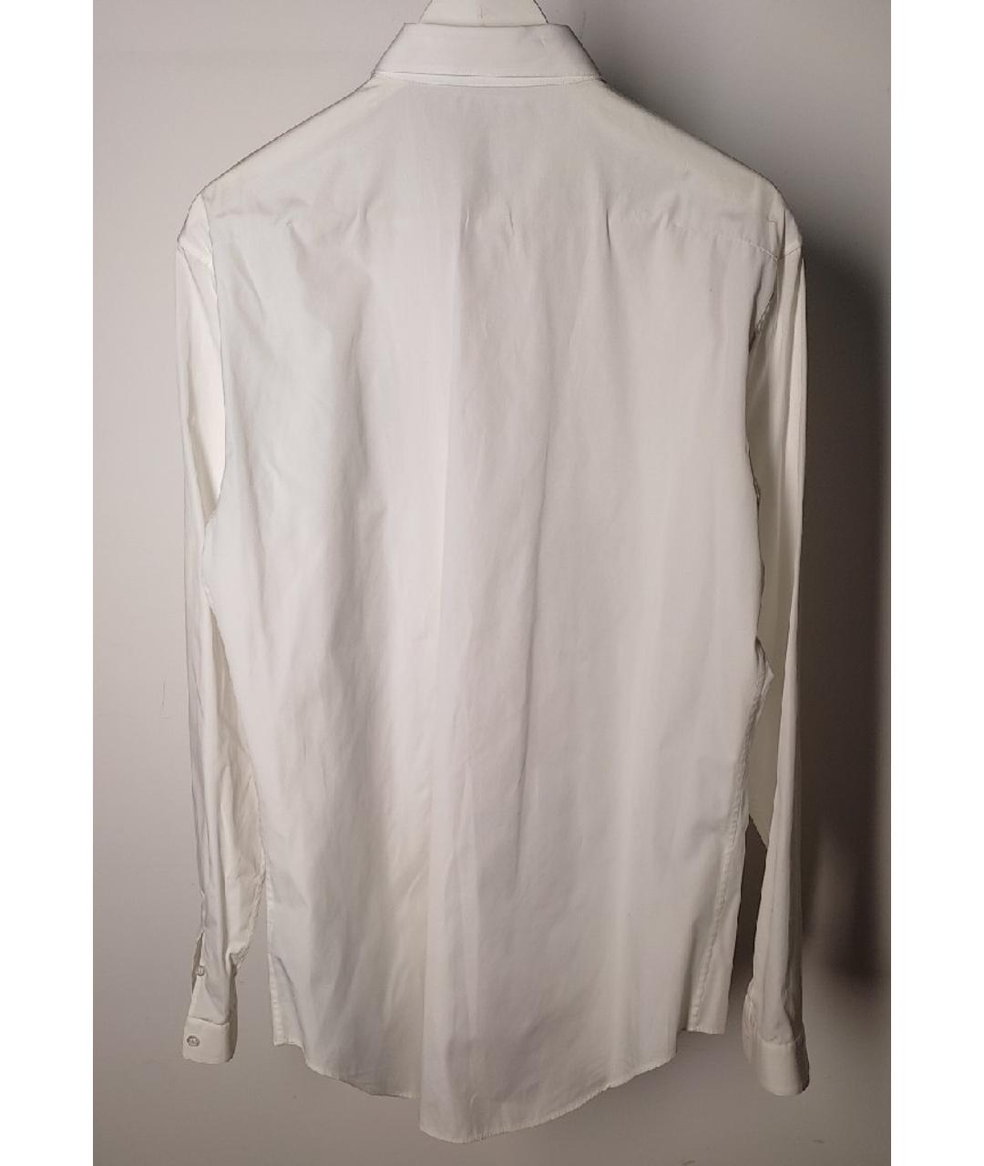 CHRISTIAN DIOR PRE-OWNED Белая хлопковая рубашка, фото 2