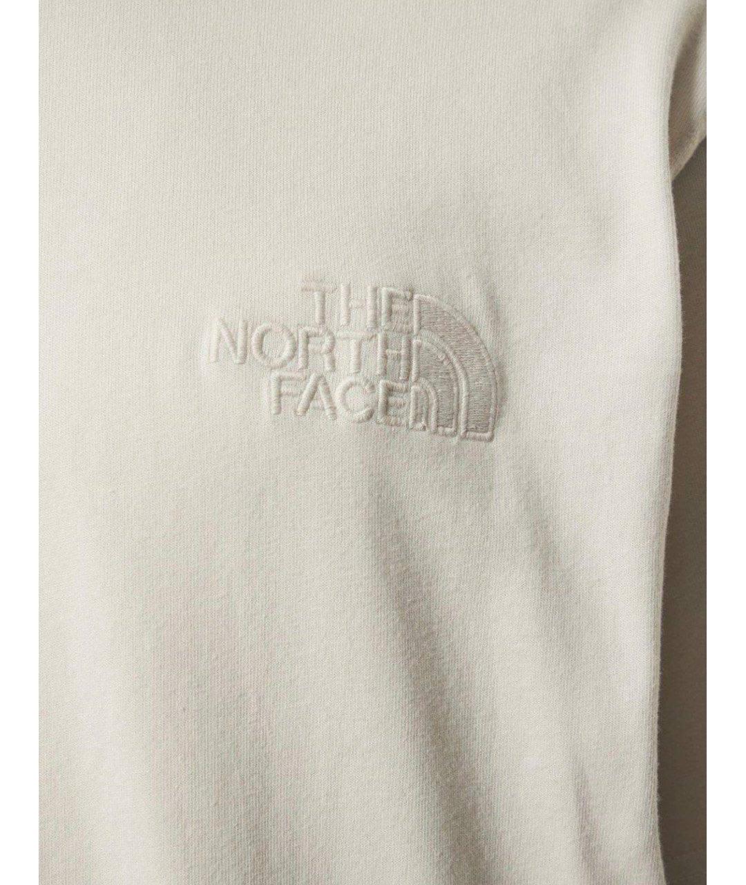 THE NORTH FACE Бежевая хлопковая футболка, фото 2