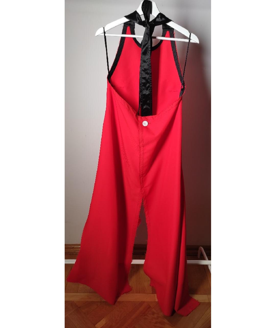 MARNI Красное полиэстеровое коктейльное платье, фото 2