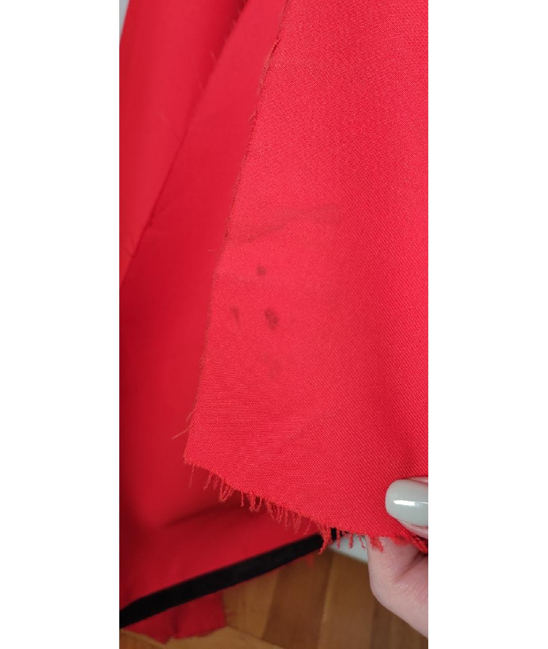 MARNI Красное полиэстеровое коктейльное платье, фото 4