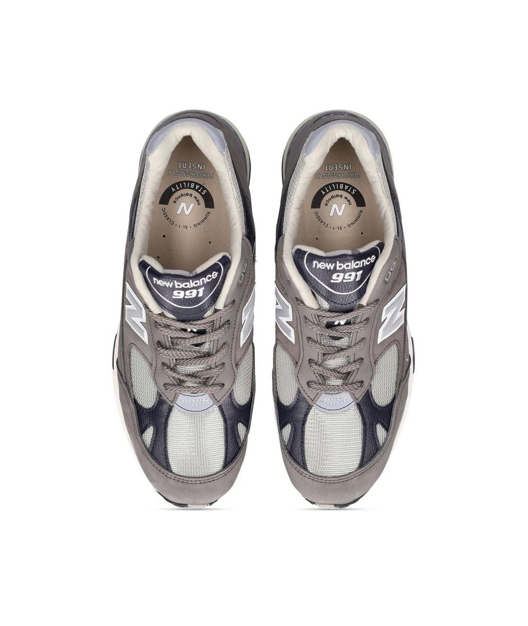 NEW BALANCE Антрацитовые низкие кроссовки / кеды, фото 5